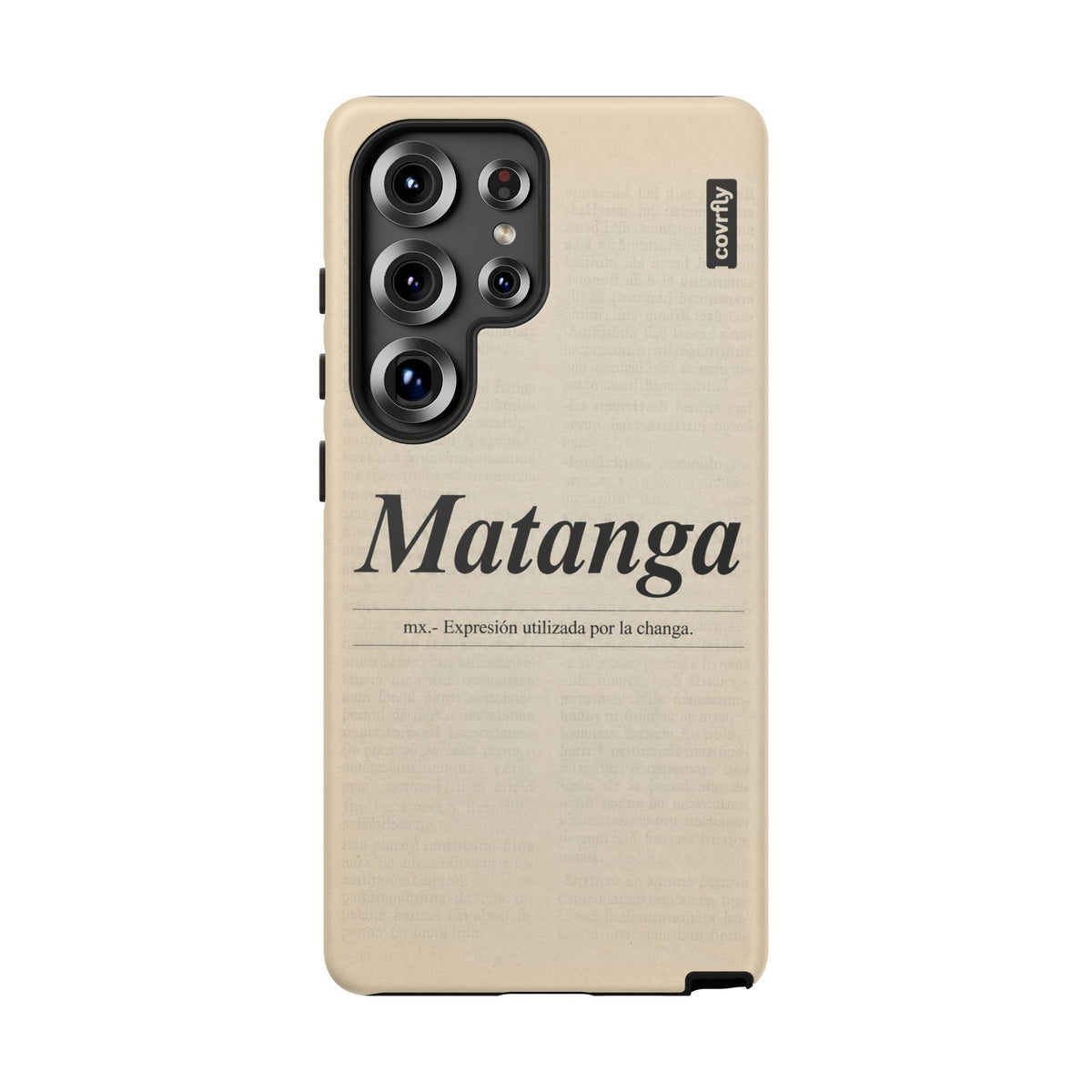 Funda Matanga Dijo para Galaxy S25 Ultra Matte Premium - View 1 - Diseño Premium covrfly