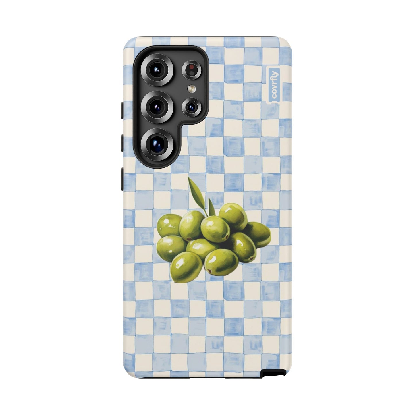 Funda Olive para Galaxy S25 Ultra Matte Premium - View 1 - Diseño Premium covrfly