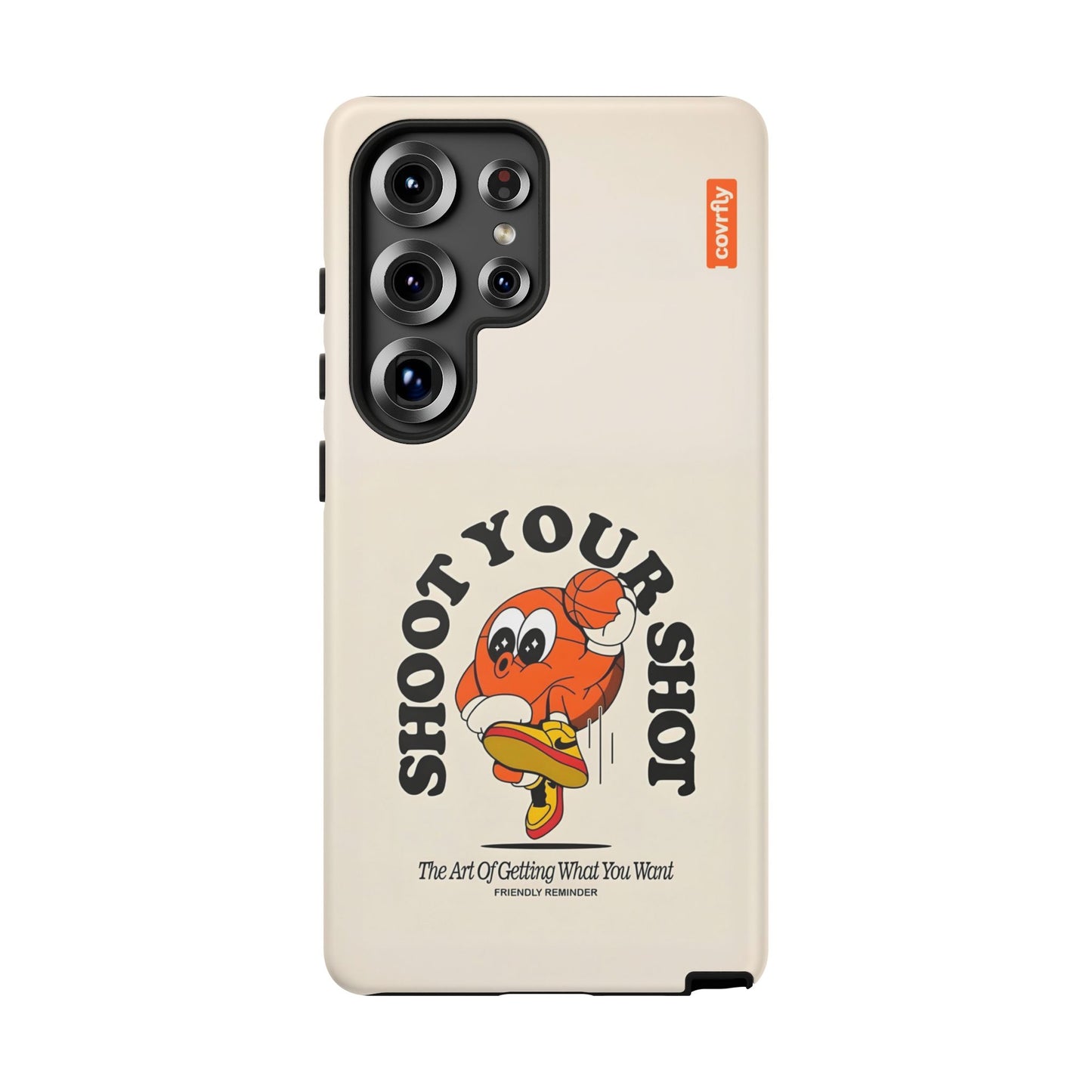 Funda Shoot Your Shot para Galaxy S25 Ultra Matte Premium - View 1 - Diseño Premium covrfly