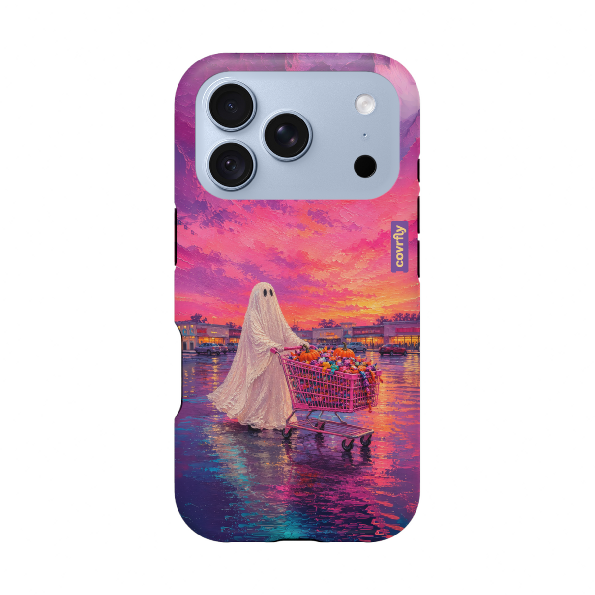Funda Shopaholic Spirit para iPhone 18 Pro Matte Premium - View 1 - Diseño Premium covrfly