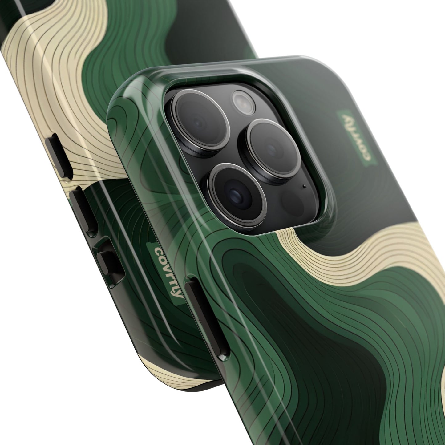 Verde que respira en capas