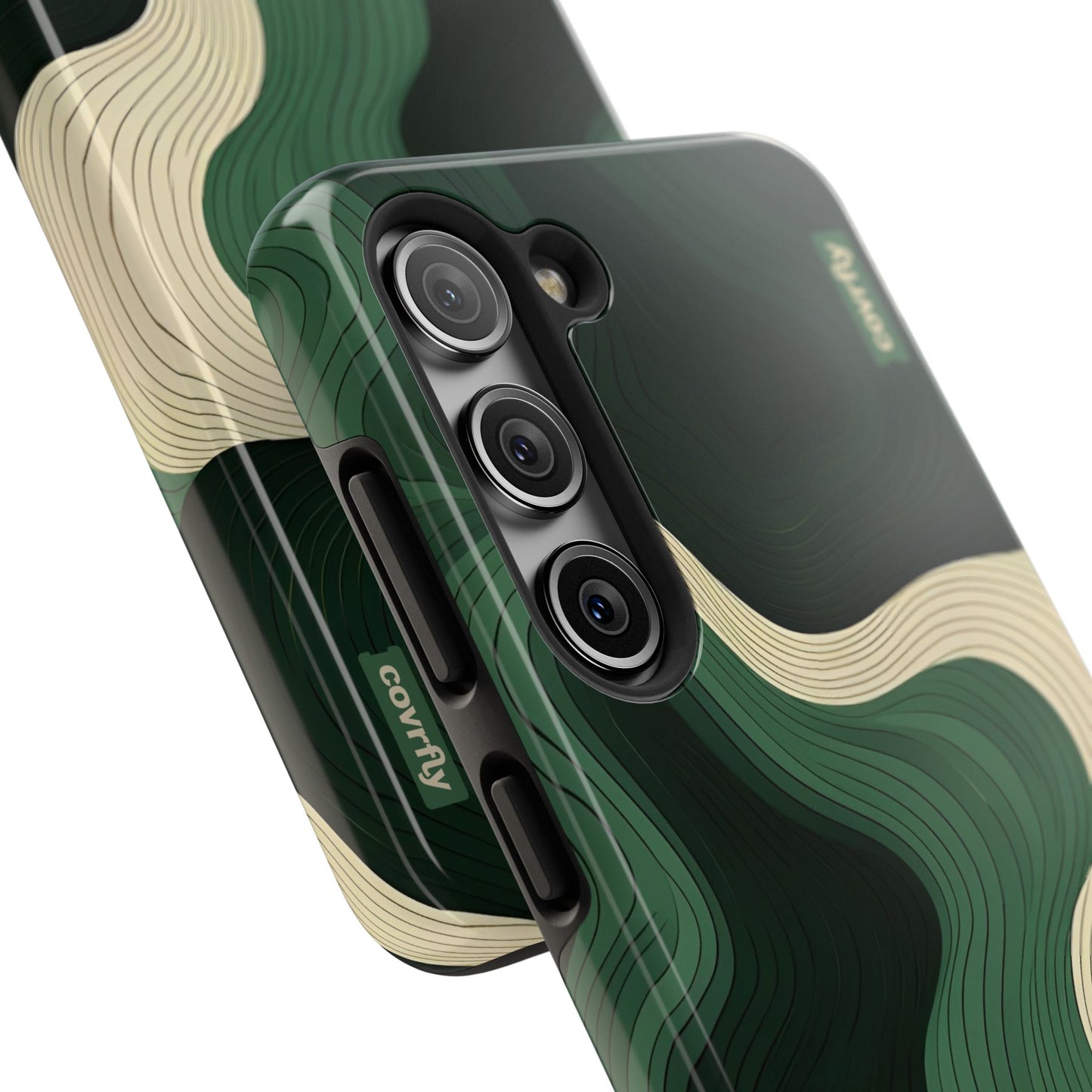 Verde que respira en capas