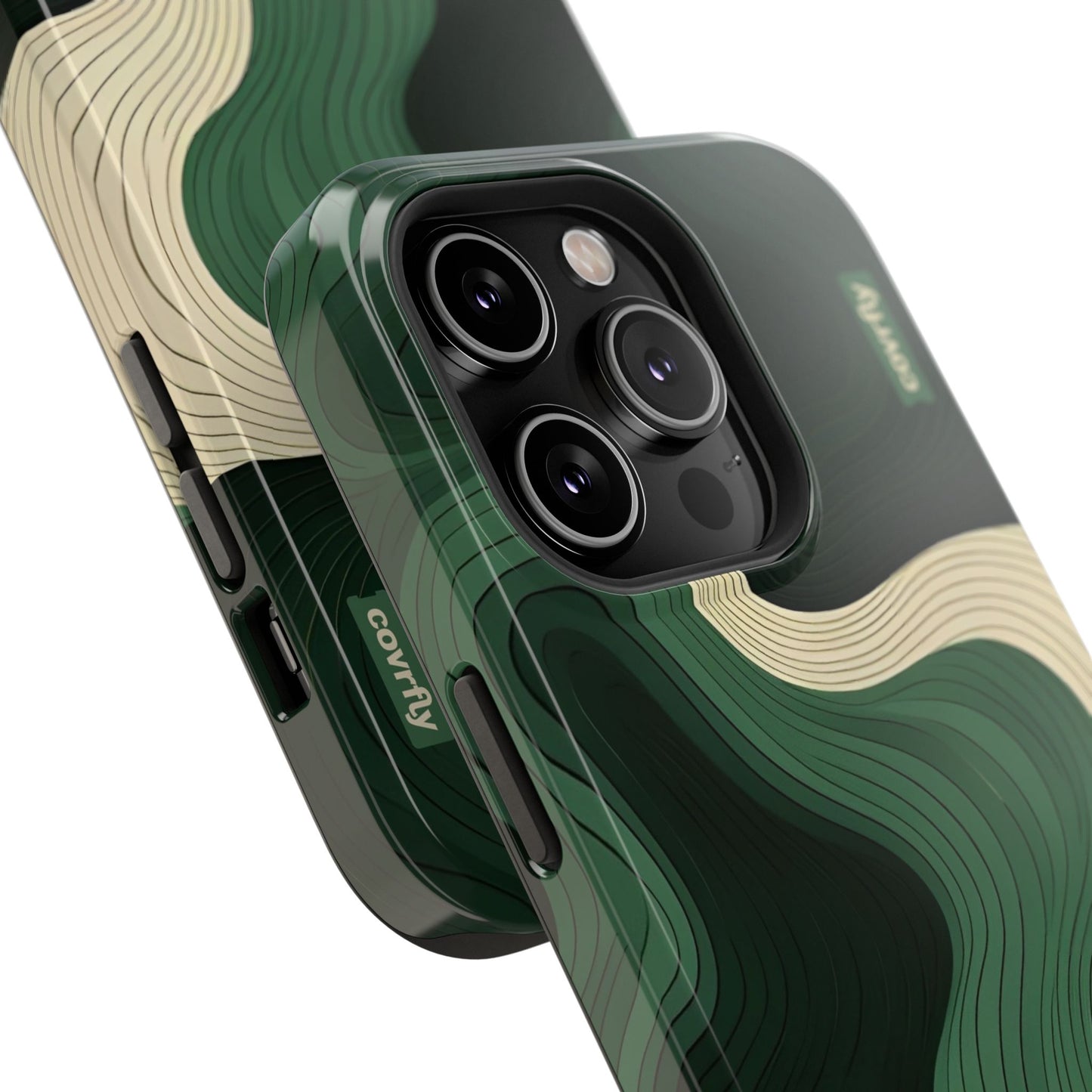 Verde que respira en capas