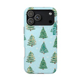 Winter trees, happy heart