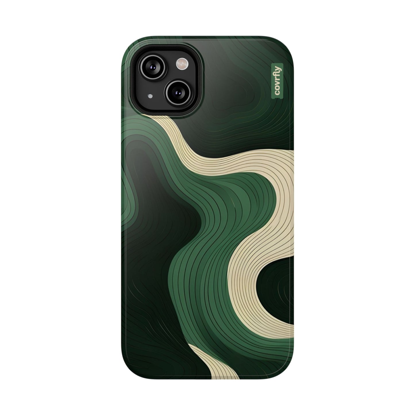 Verde que respira en capas