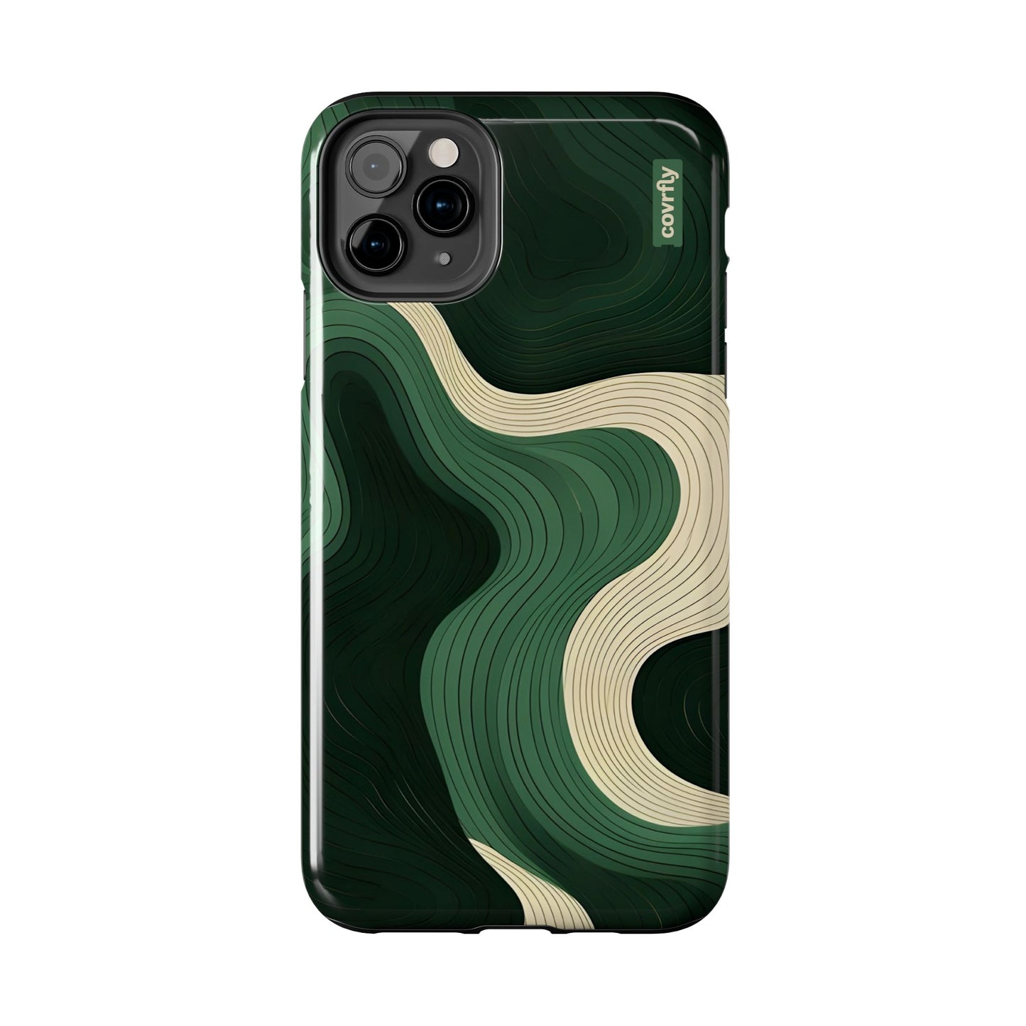 Verde que respira en capas