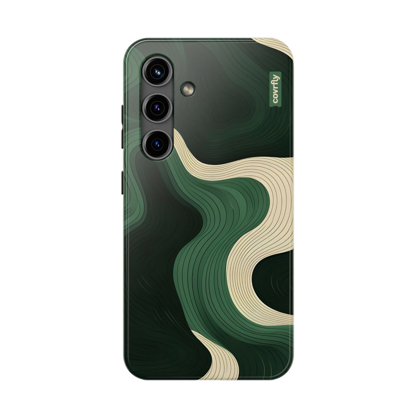 Verde que respira en capas