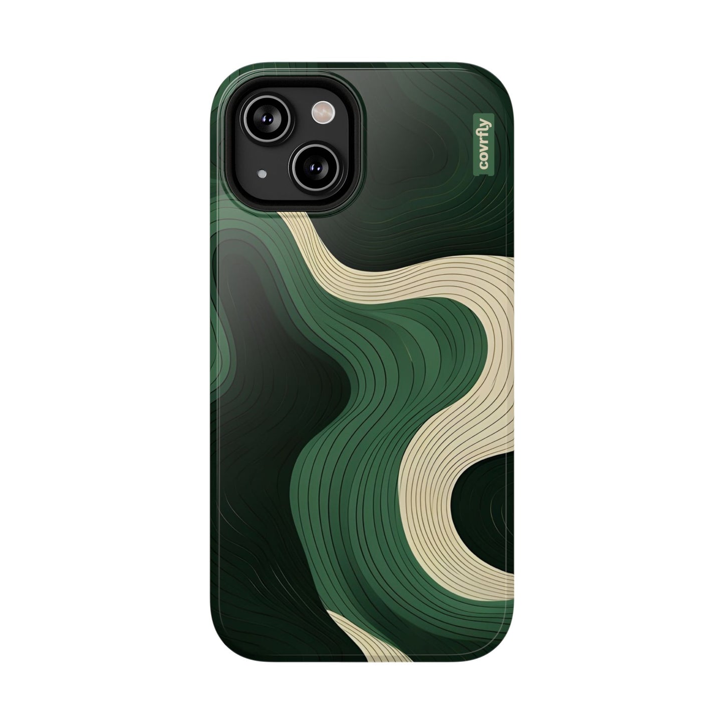 Verde que respira en capas