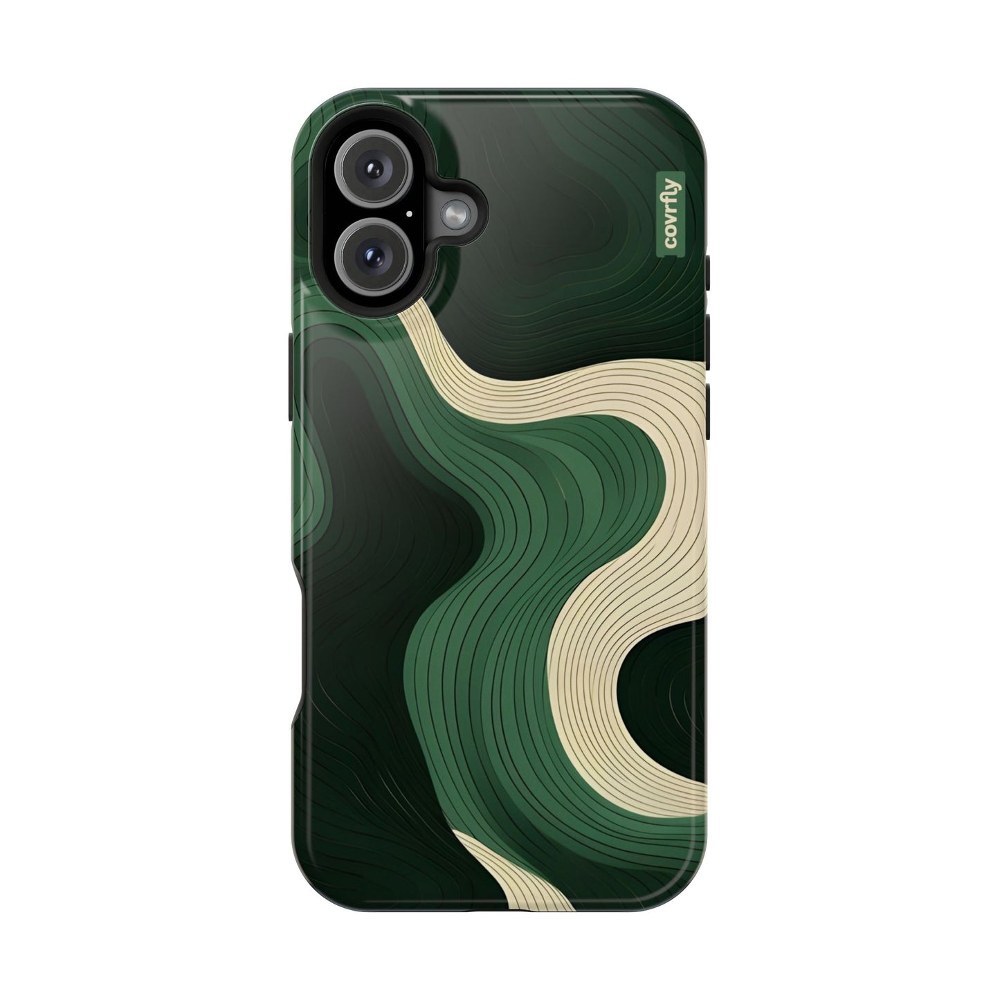 Verde que respira en capas