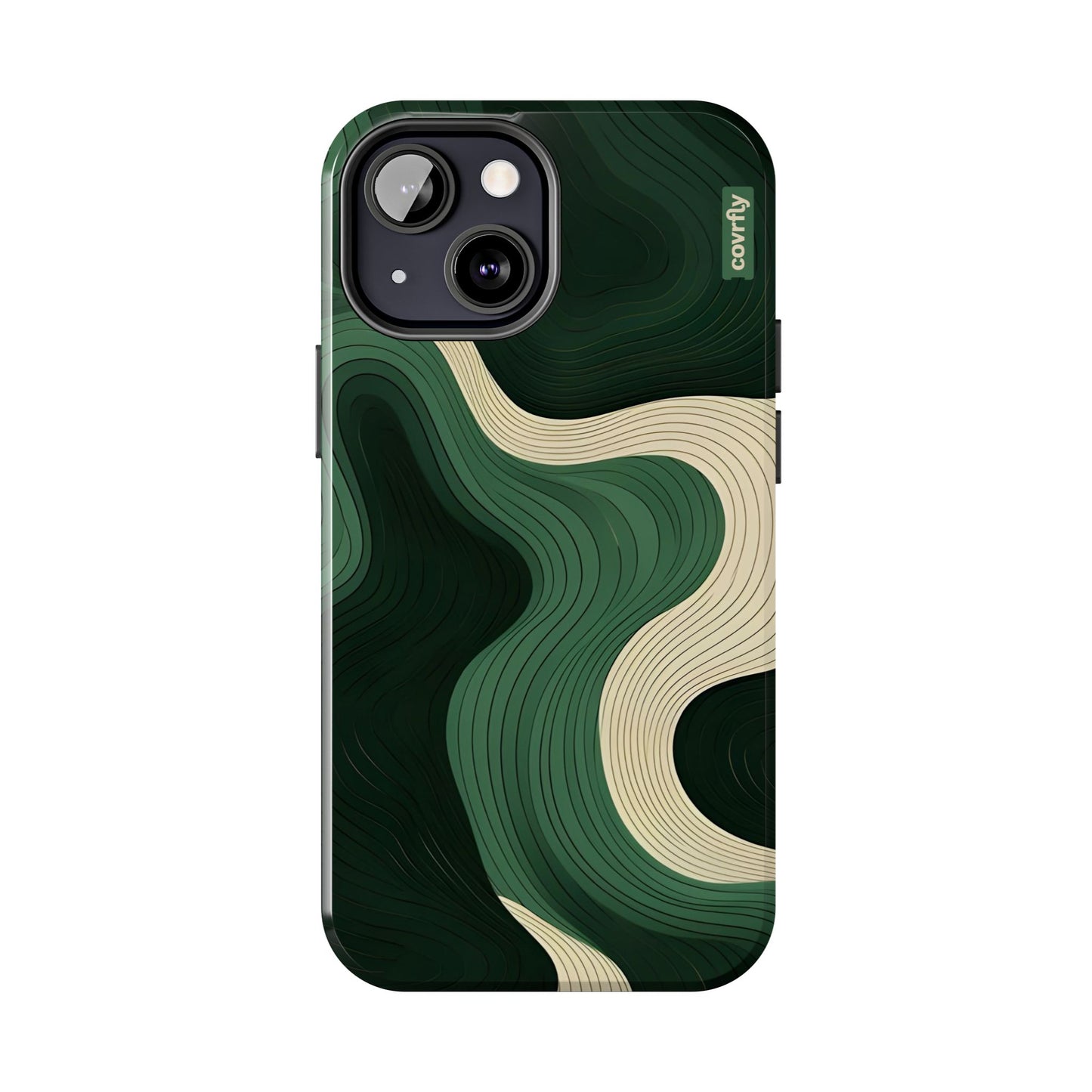 Verde que respira en capas