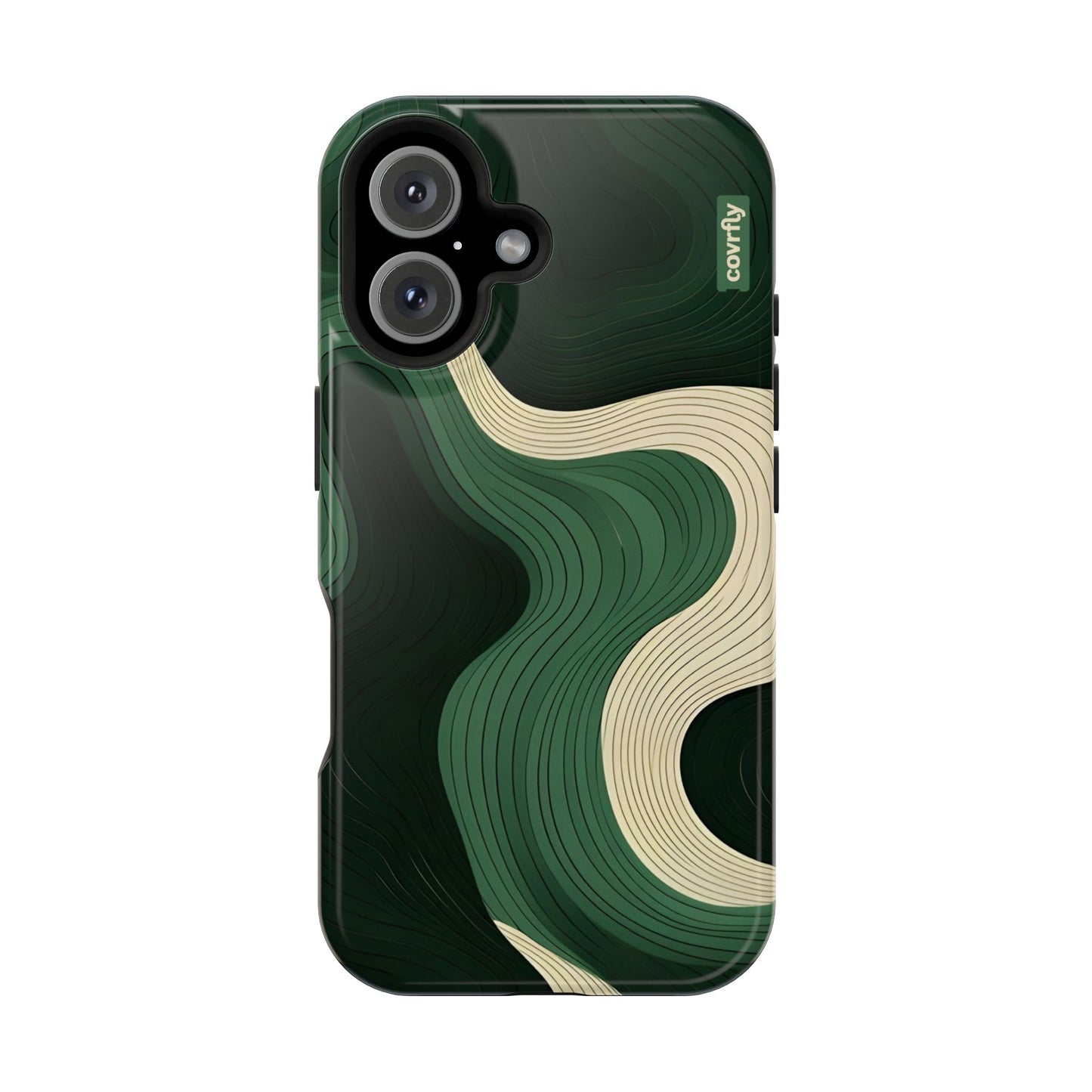 Verde que respira en capas