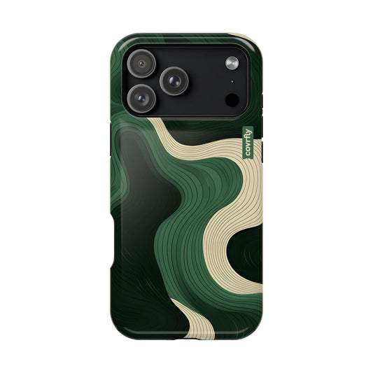 Verde que respira en capas