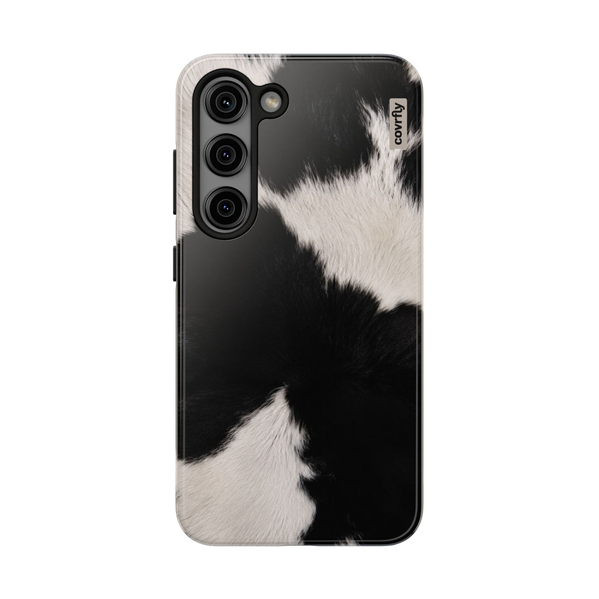 Funda Blanco, negro, punto. para Galaxy S23 - View 1 - Diseño Premium covrfly