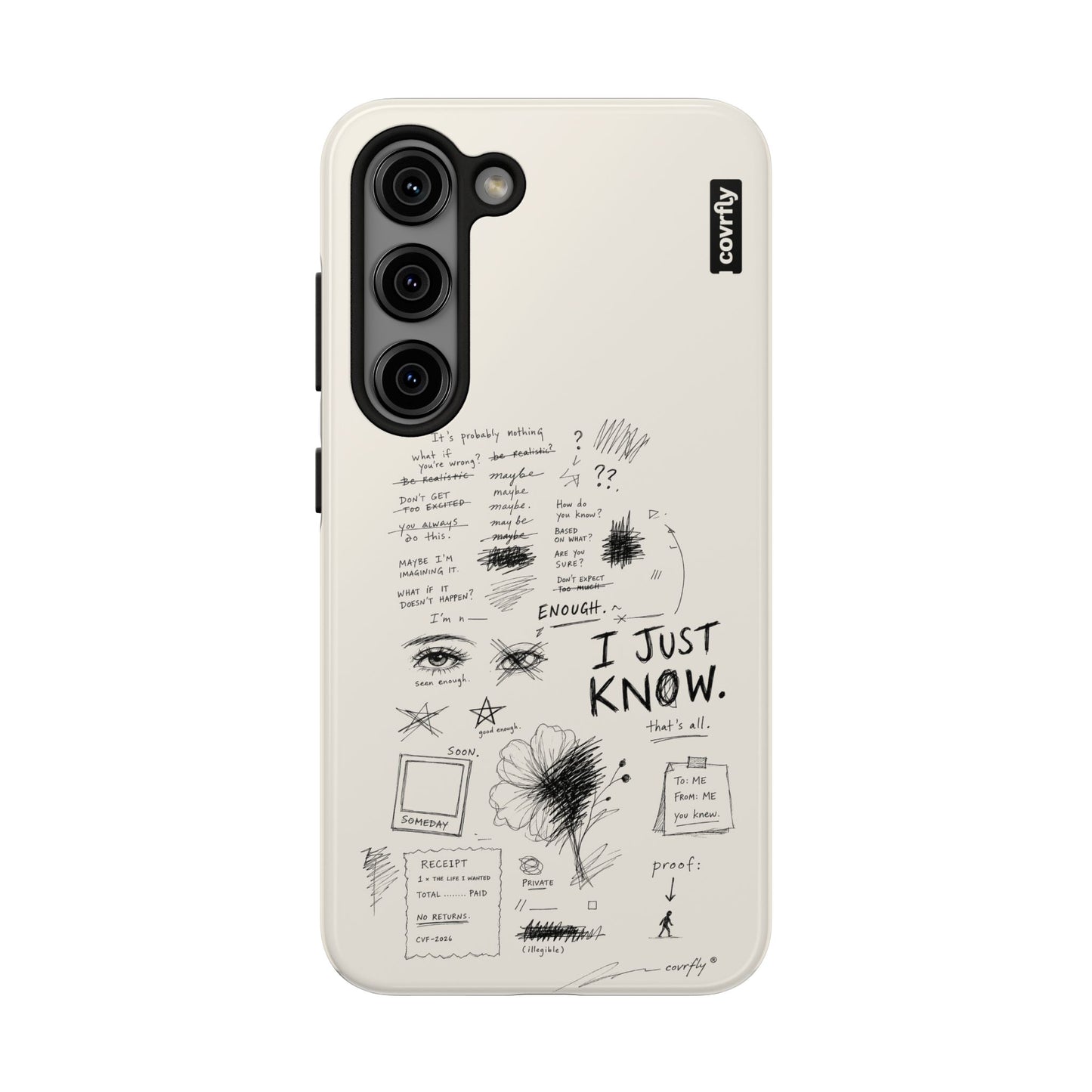 Funda I Just Know para Galaxy S23 - View 1 - Diseño Premium covrfly