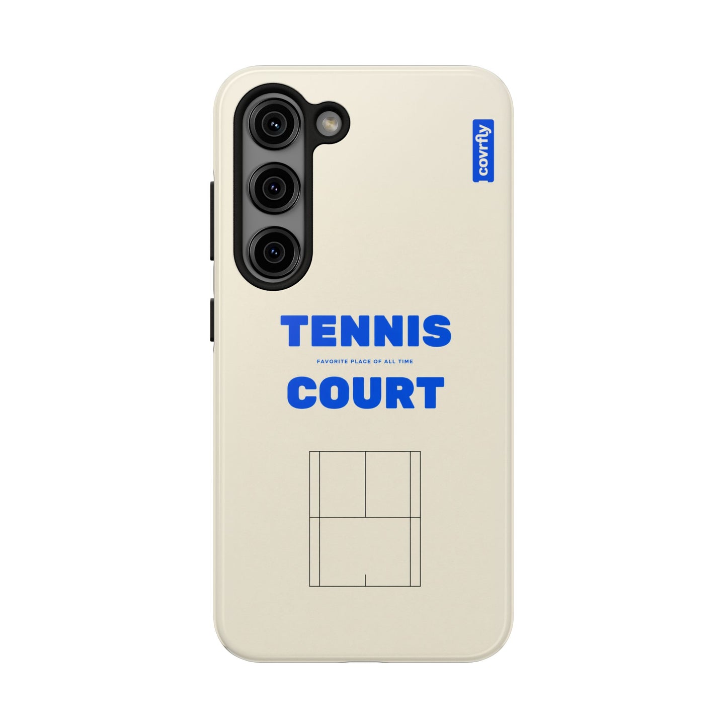Funda Tennis Court para Galaxy S23 - View 1 - Diseño Premium covrfly
