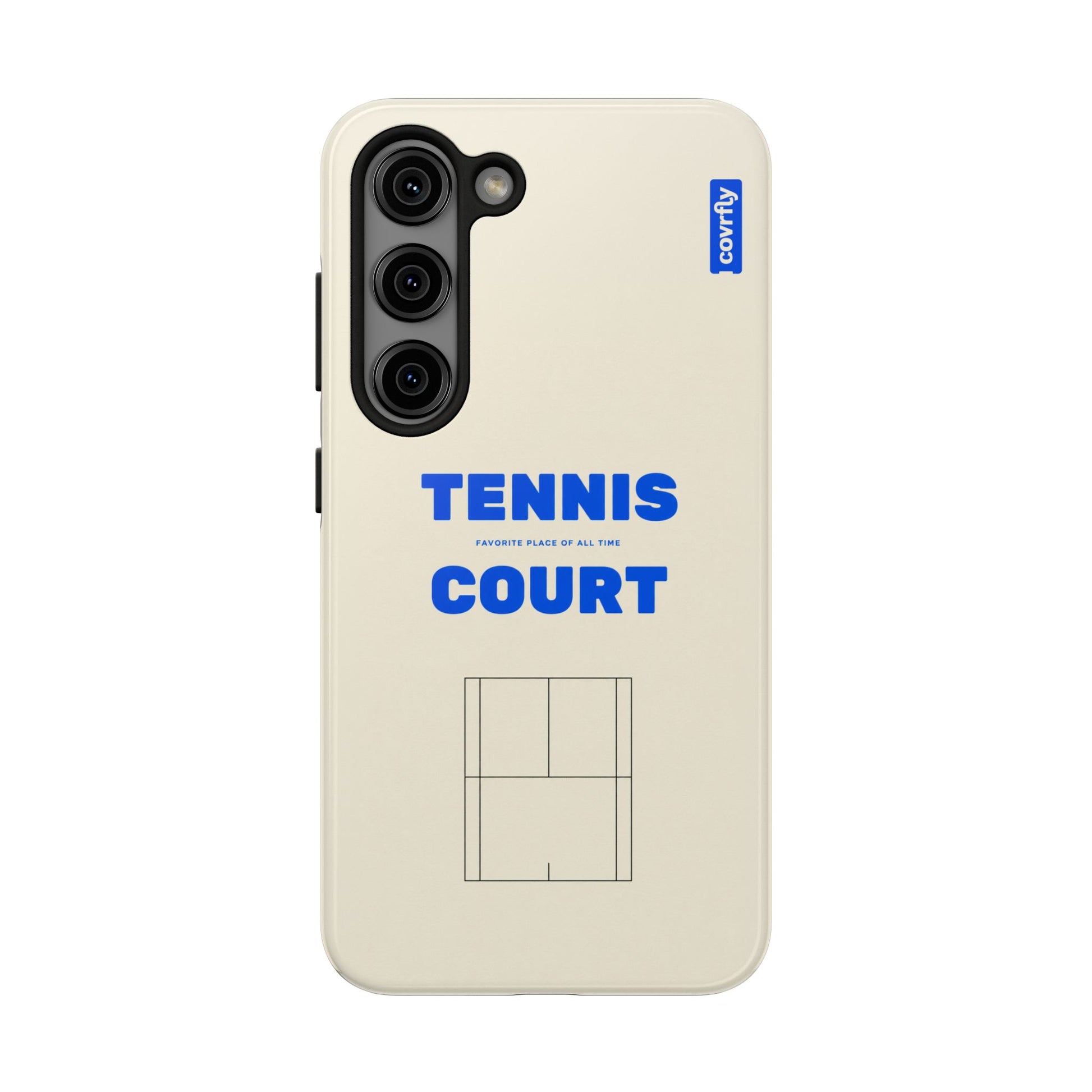 Funda Tennis Court para Galaxy S23 - View 1 - Diseño Premium covrfly