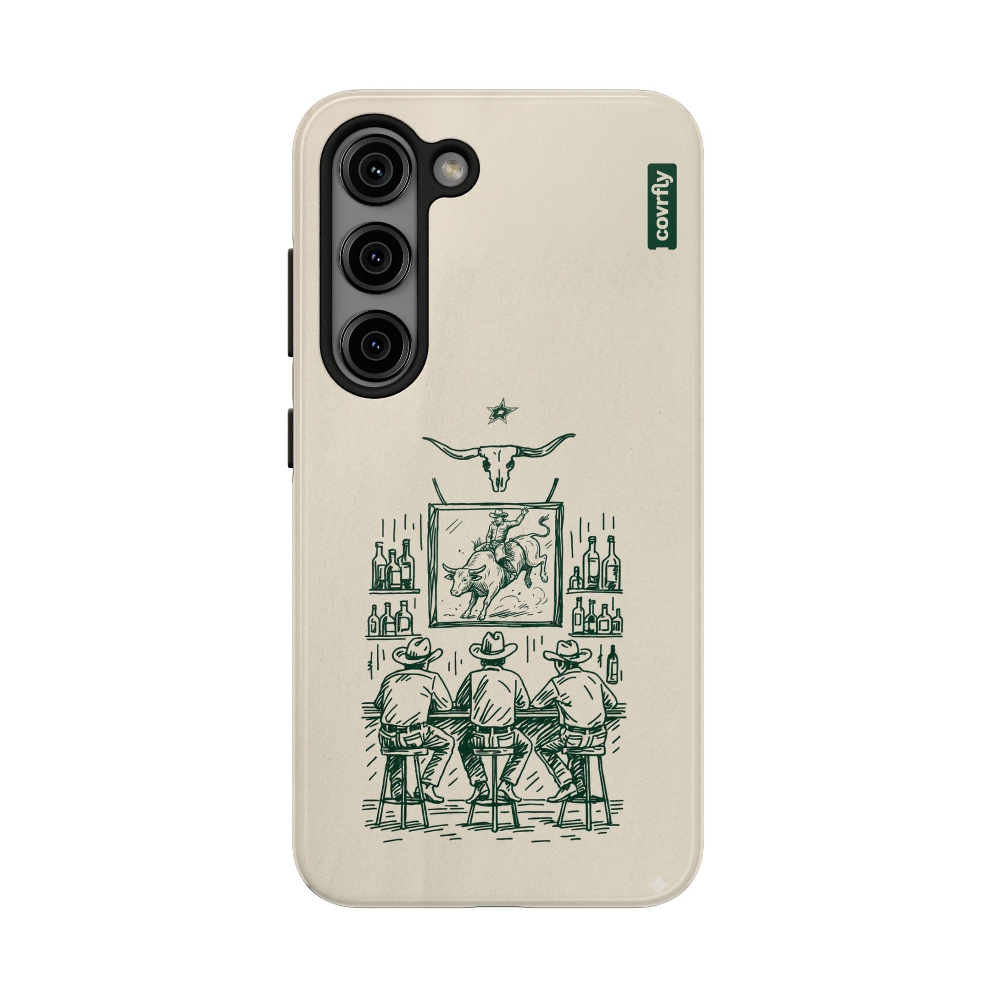 Funda Tres Sillas para Galaxy S23 - View 1 - Diseño Premium covrfly