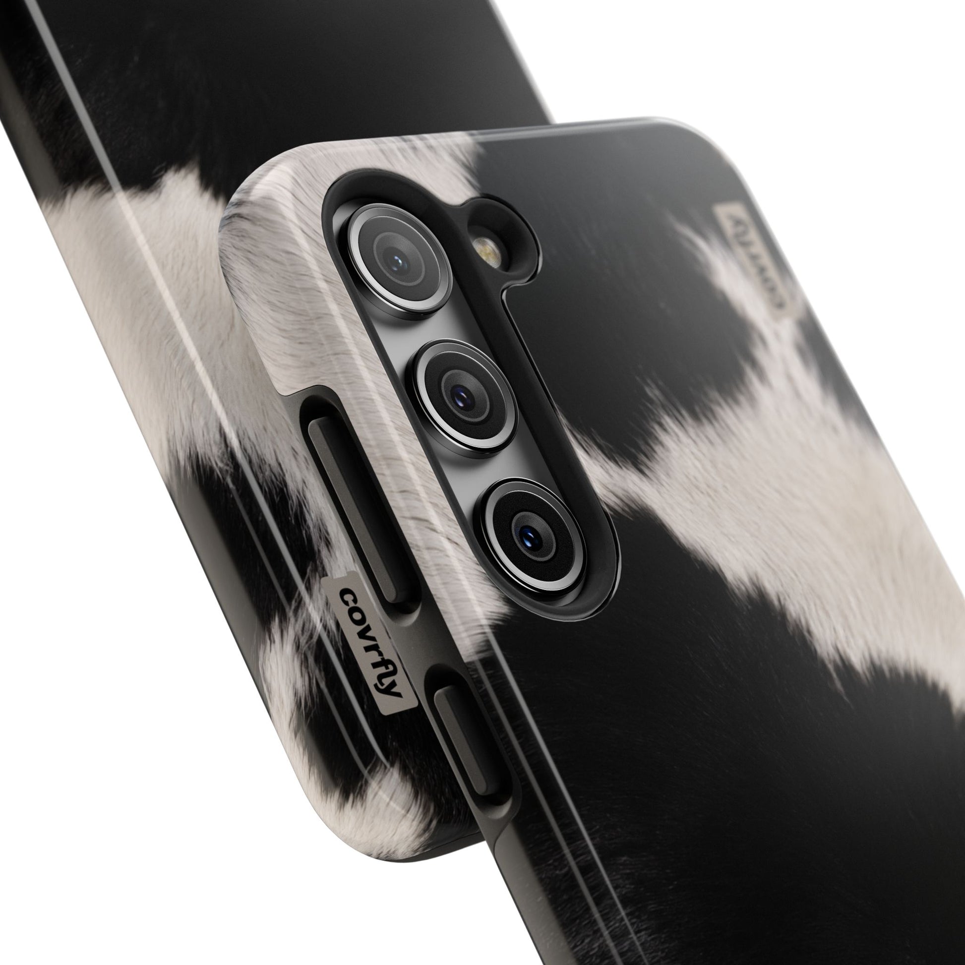 Funda Blanco, negro, punto. para Galaxy S23+ - View 2 - Diseño Premium covrfly