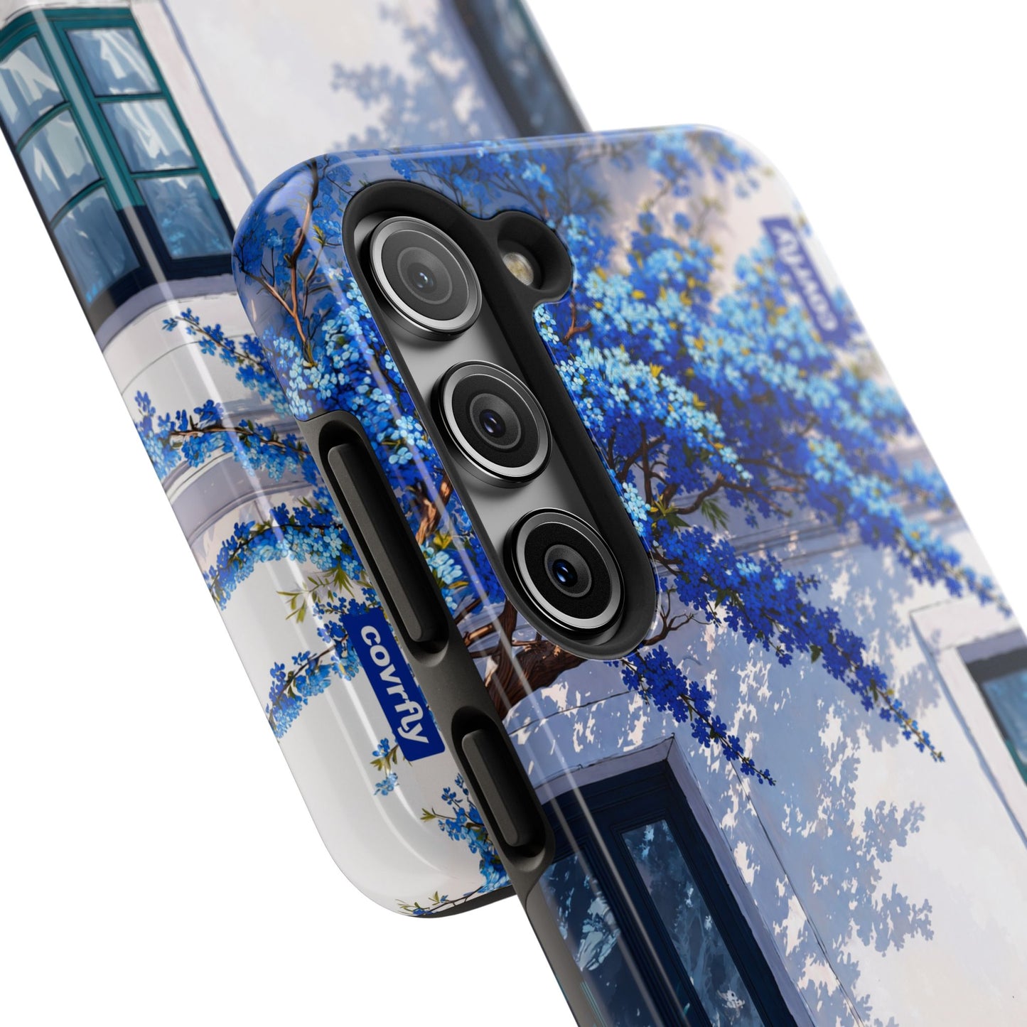 Funda Flores & Ruedas para Galaxy S23+ - View 2 - Diseño Premium covrfly