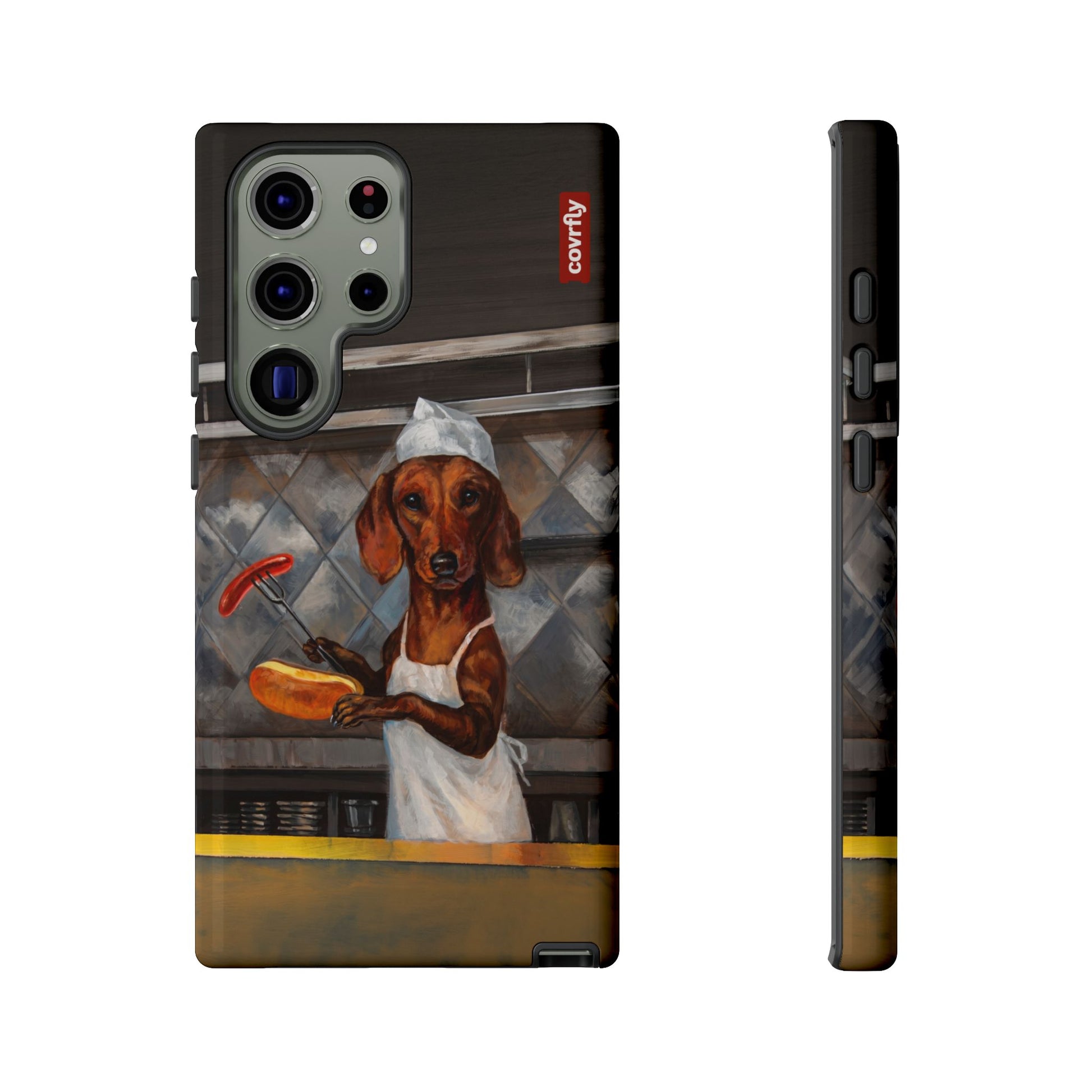 Funda Chef Salchicha para Galaxy S23 Ultra - View 1 - Diseño Premium covrfly