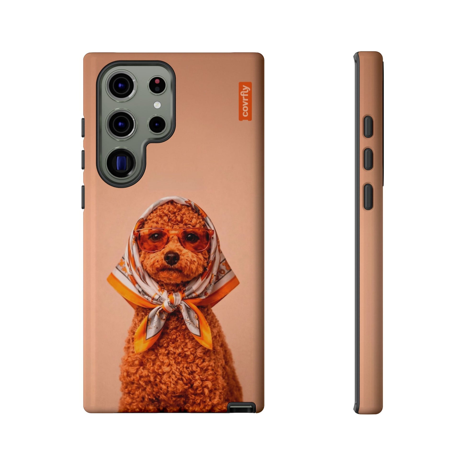 Funda Couture Pup para Galaxy S23 Ultra - View 1 - Diseño Premium covrfly