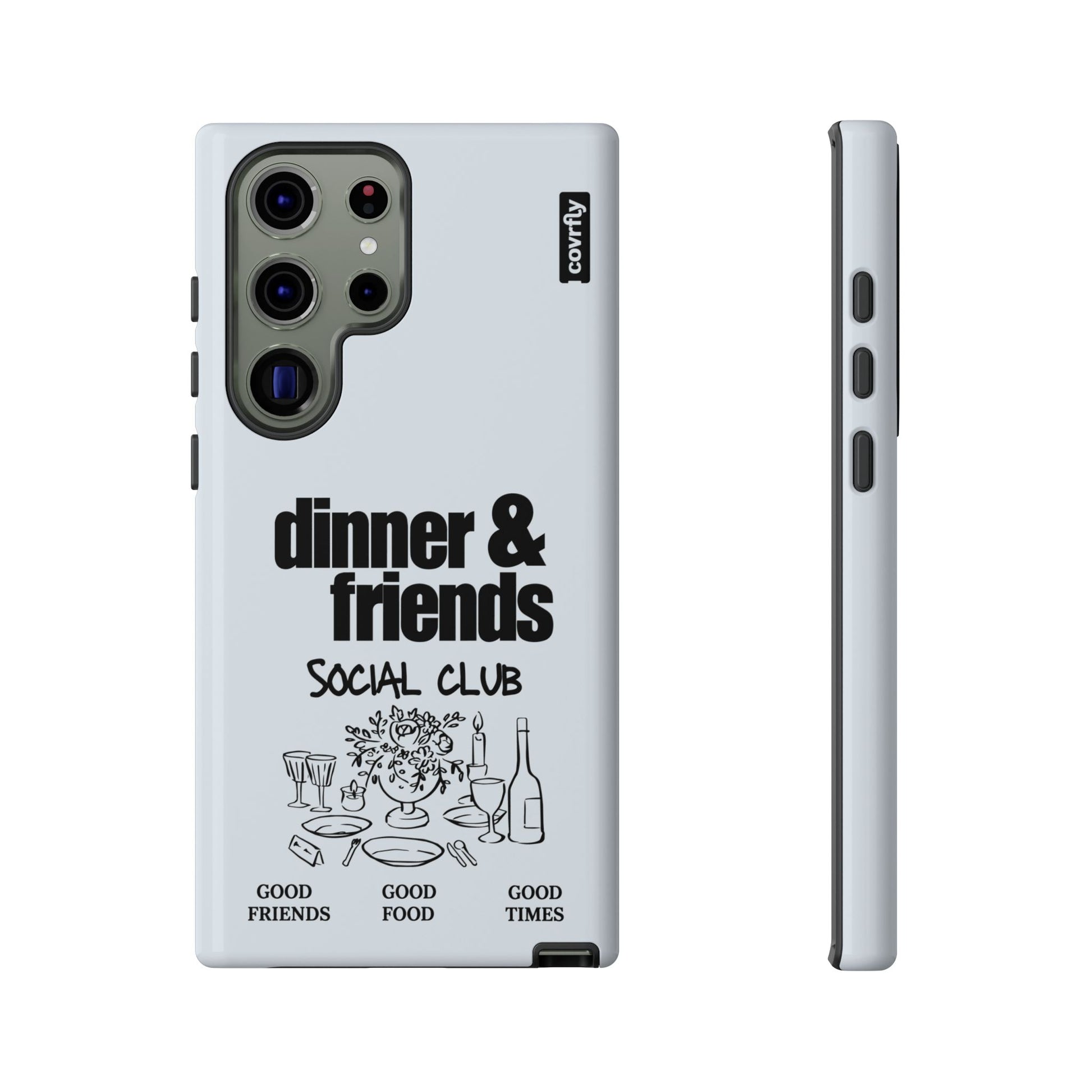 Funda Dinner & Friends para Galaxy S23 Ultra - View 1 - Diseño Premium covrfly