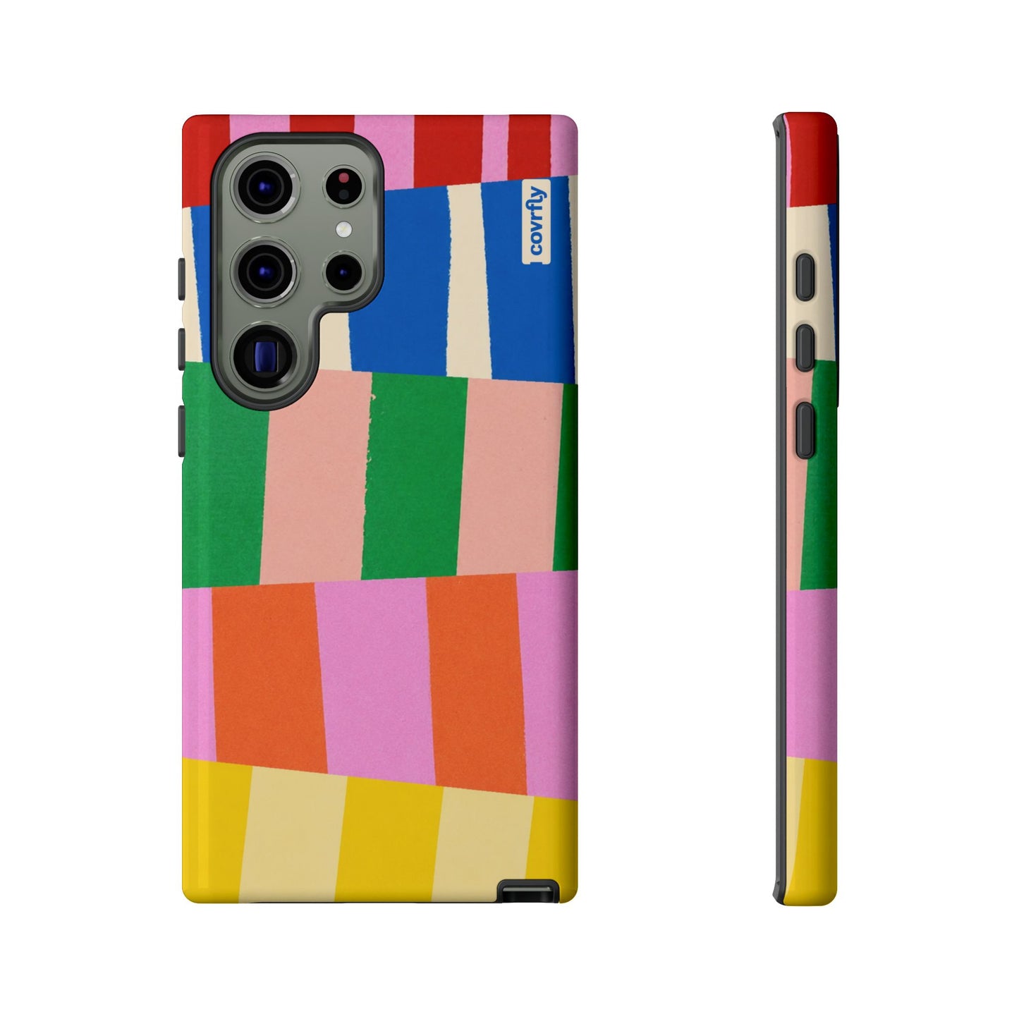 Funda Franjas Rotas para Galaxy S23 Ultra - View 1 - Diseño Premium covrfly
