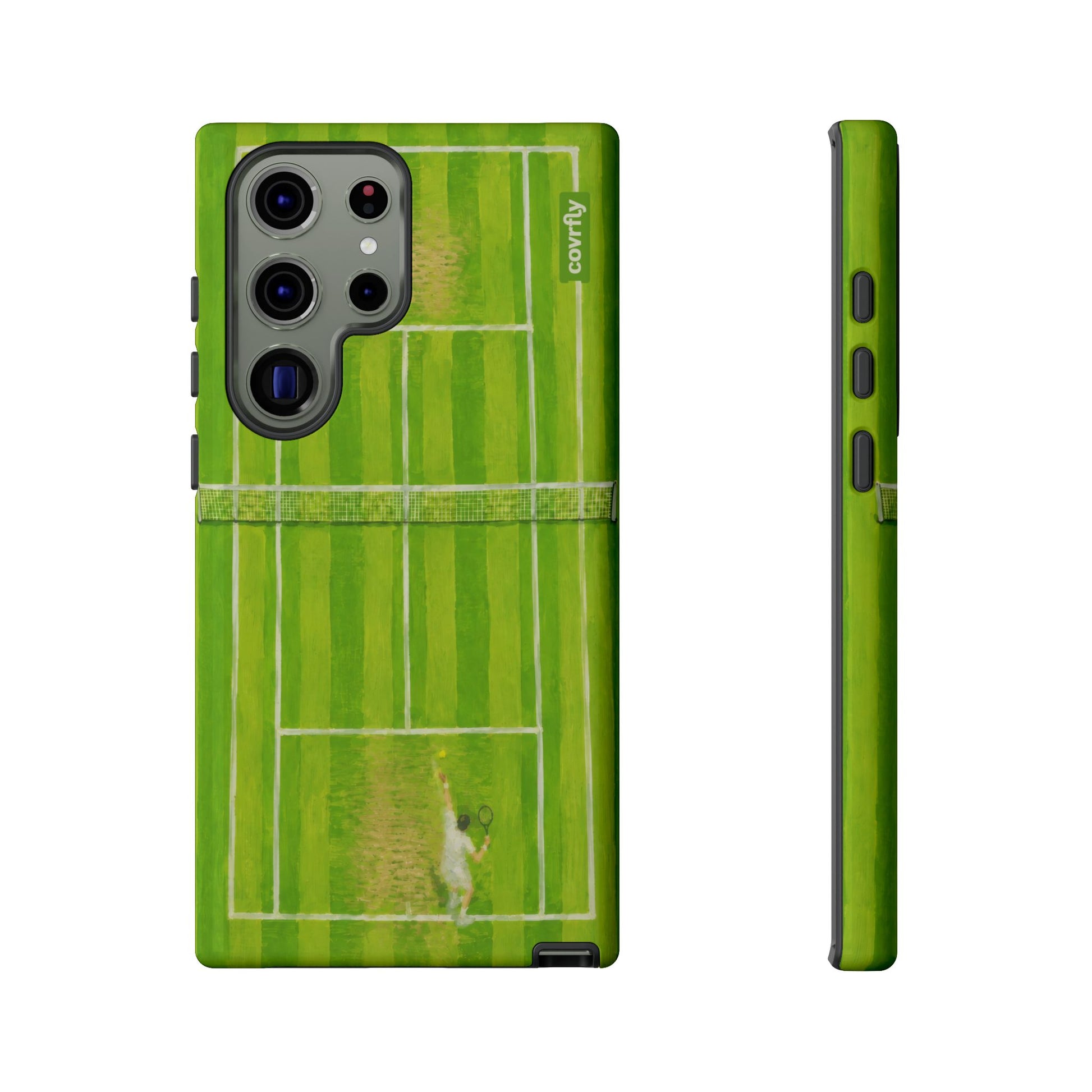 Funda Green Court para Galaxy S23 Ultra - View 1 - Diseño Premium covrfly