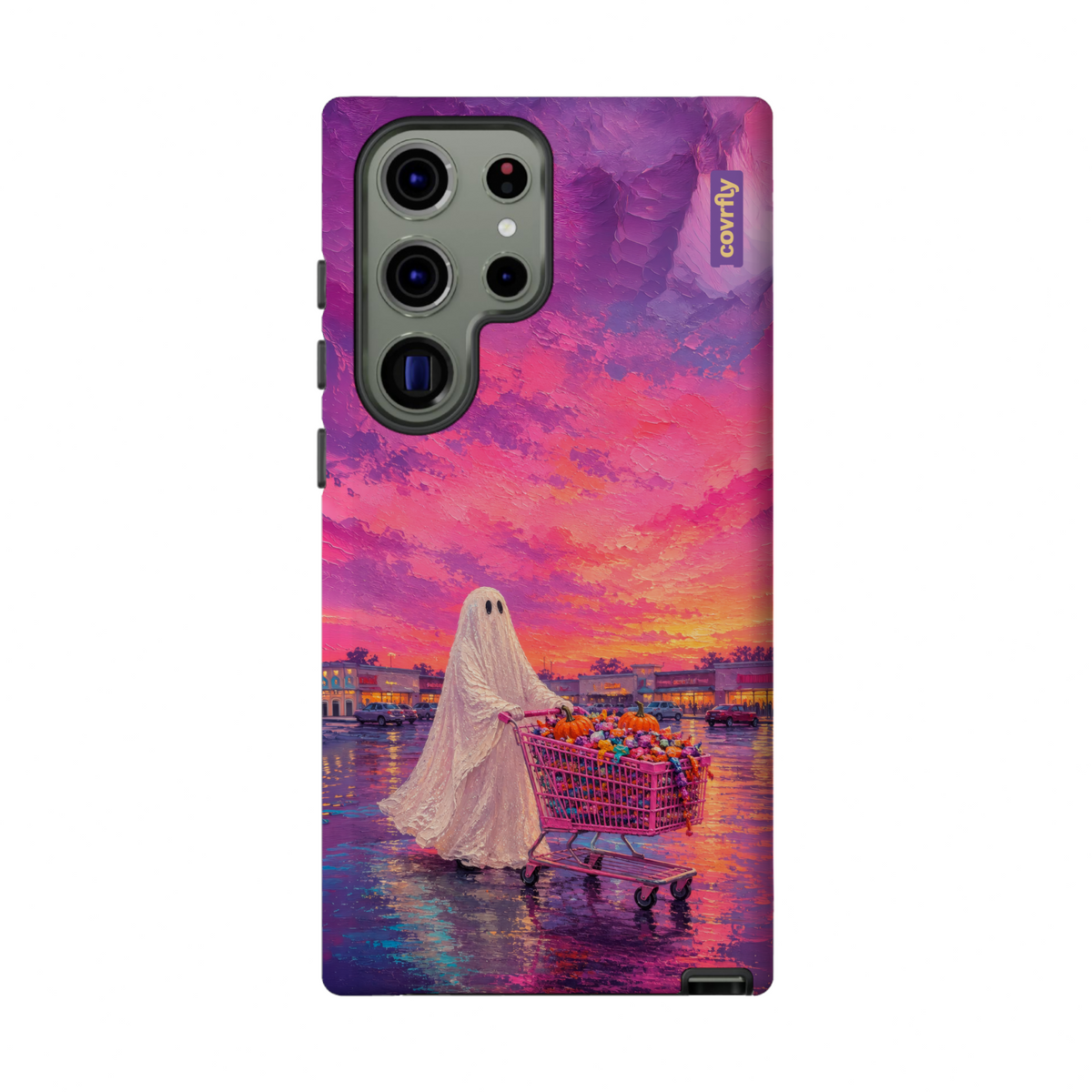 Funda Shopaholic Spirit para Galaxy S23 Ultra - View 1 - Diseño Premium covrfly