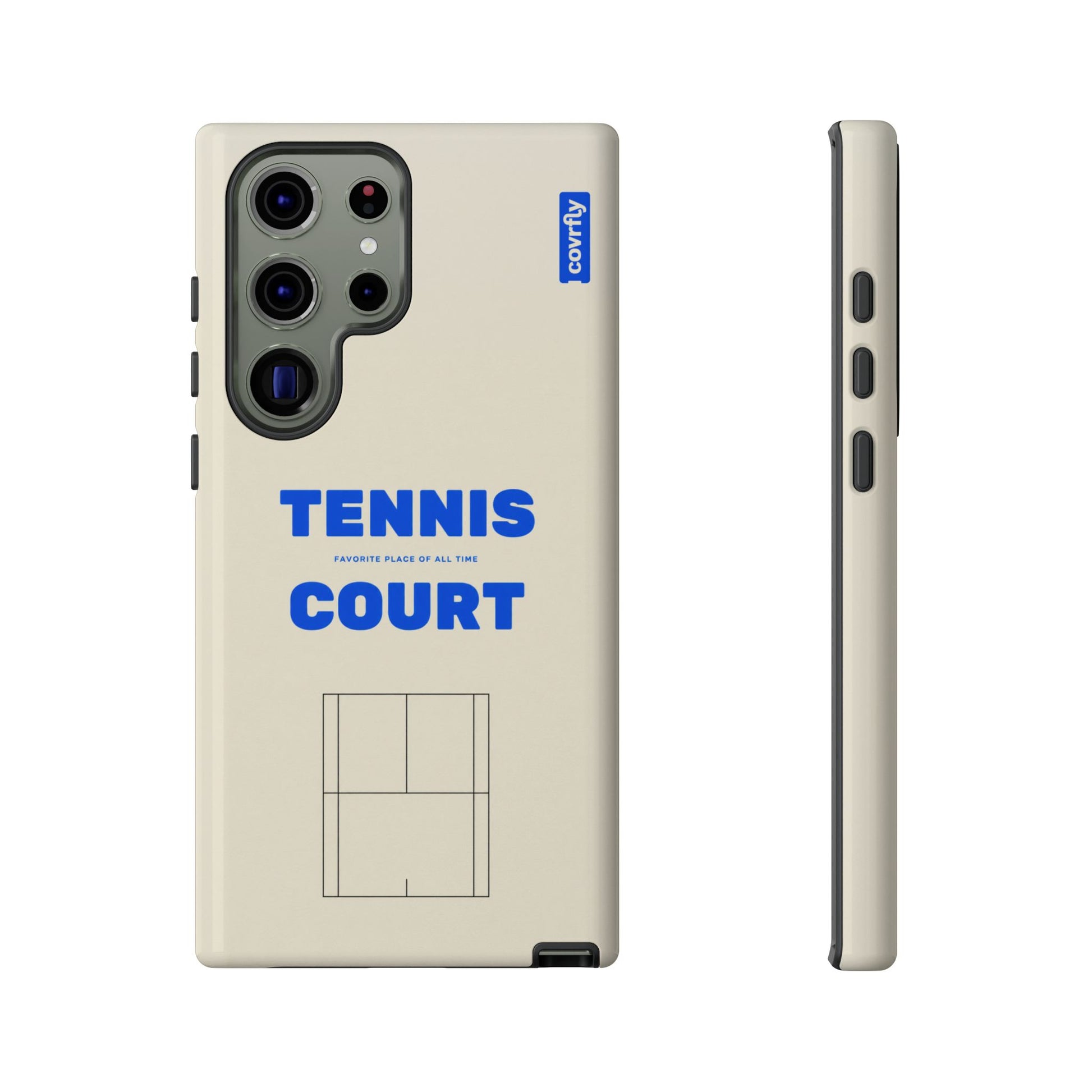 Funda Tennis Court para Galaxy S23 Ultra - View 1 - Diseño Premium covrfly