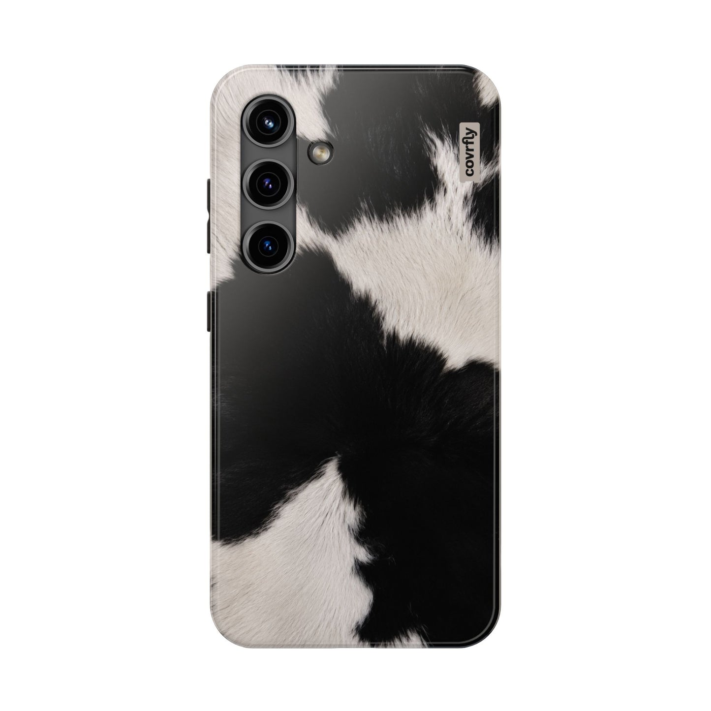 Funda Blanco, negro, punto. para Galaxy S24 - View 1 - Diseño Premium covrfly