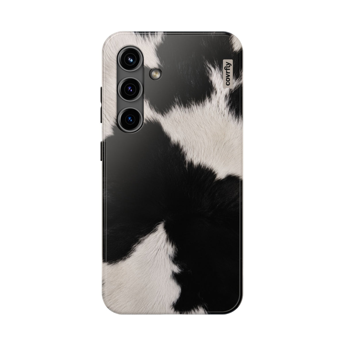Funda Blanco, negro, punto. para Galaxy S24 - View 1 - Diseño Premium covrfly