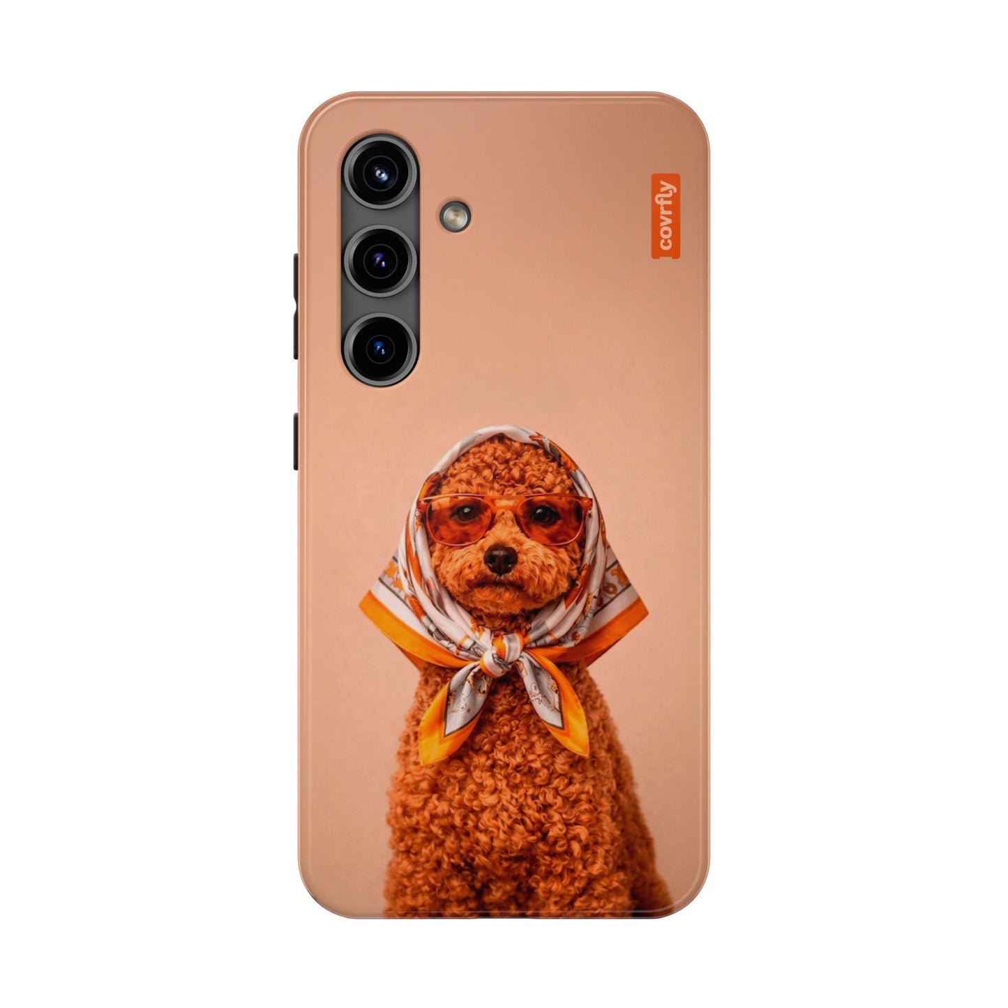 Funda Couture Pup para Galaxy S24 - View 1 - Diseño Premium covrfly