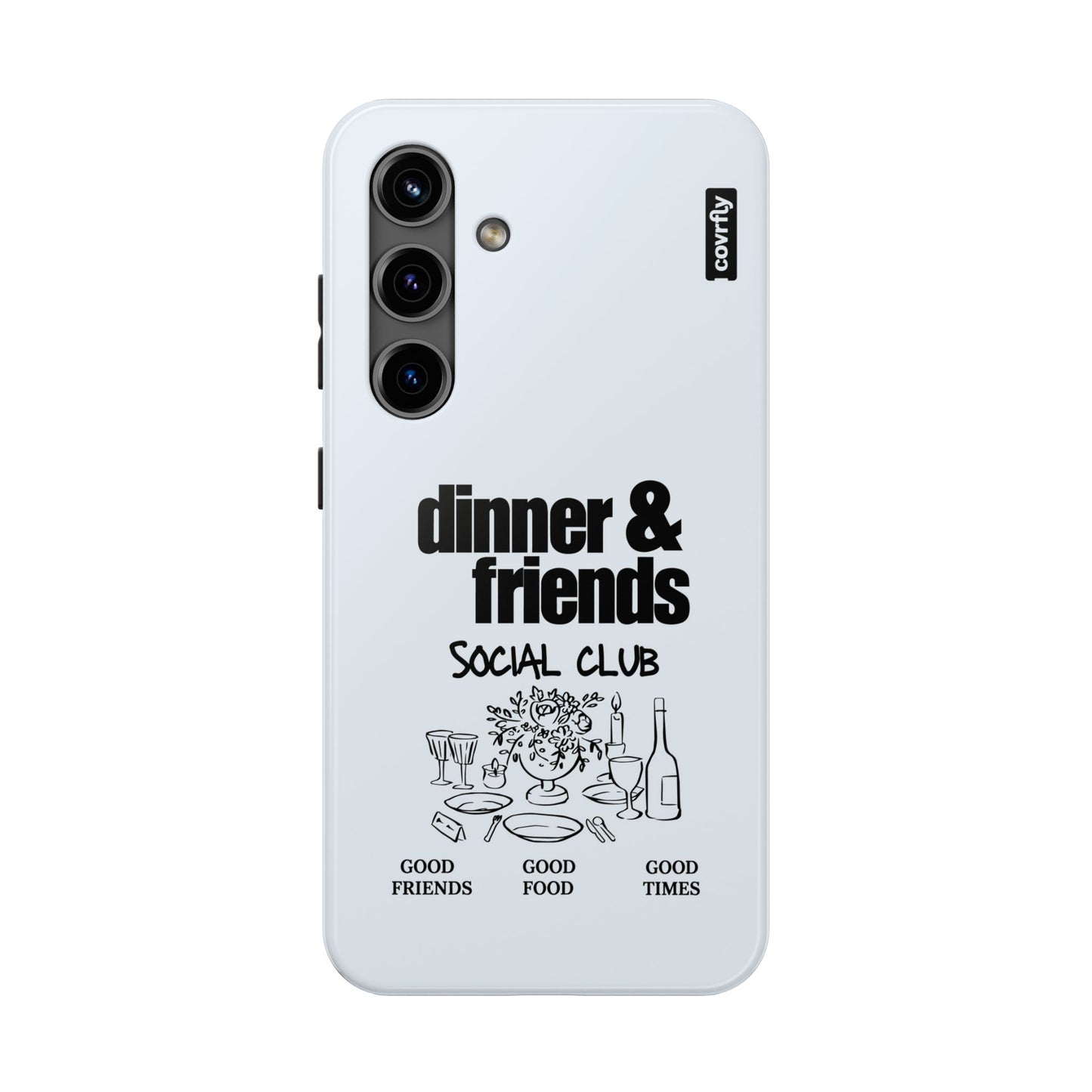 Funda Dinner & Friends para Galaxy S24 - View 1 - Diseño Premium covrfly