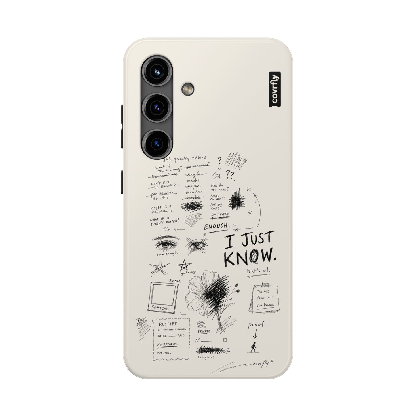 Funda I Just Know para Galaxy S24 - View 1 - Diseño Premium covrfly