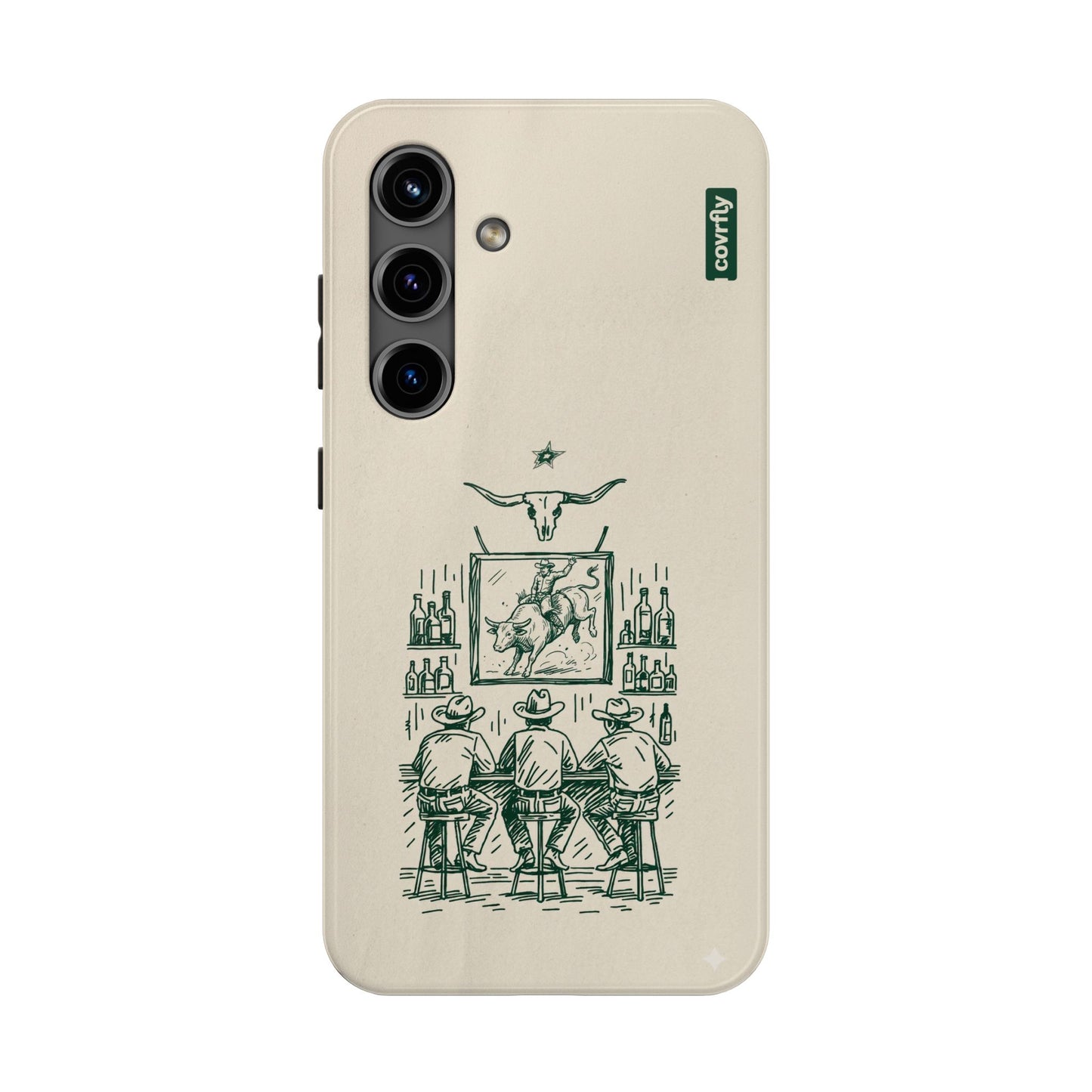Funda Tres Sillas para Galaxy S24 - View 1 - Diseño Premium covrfly