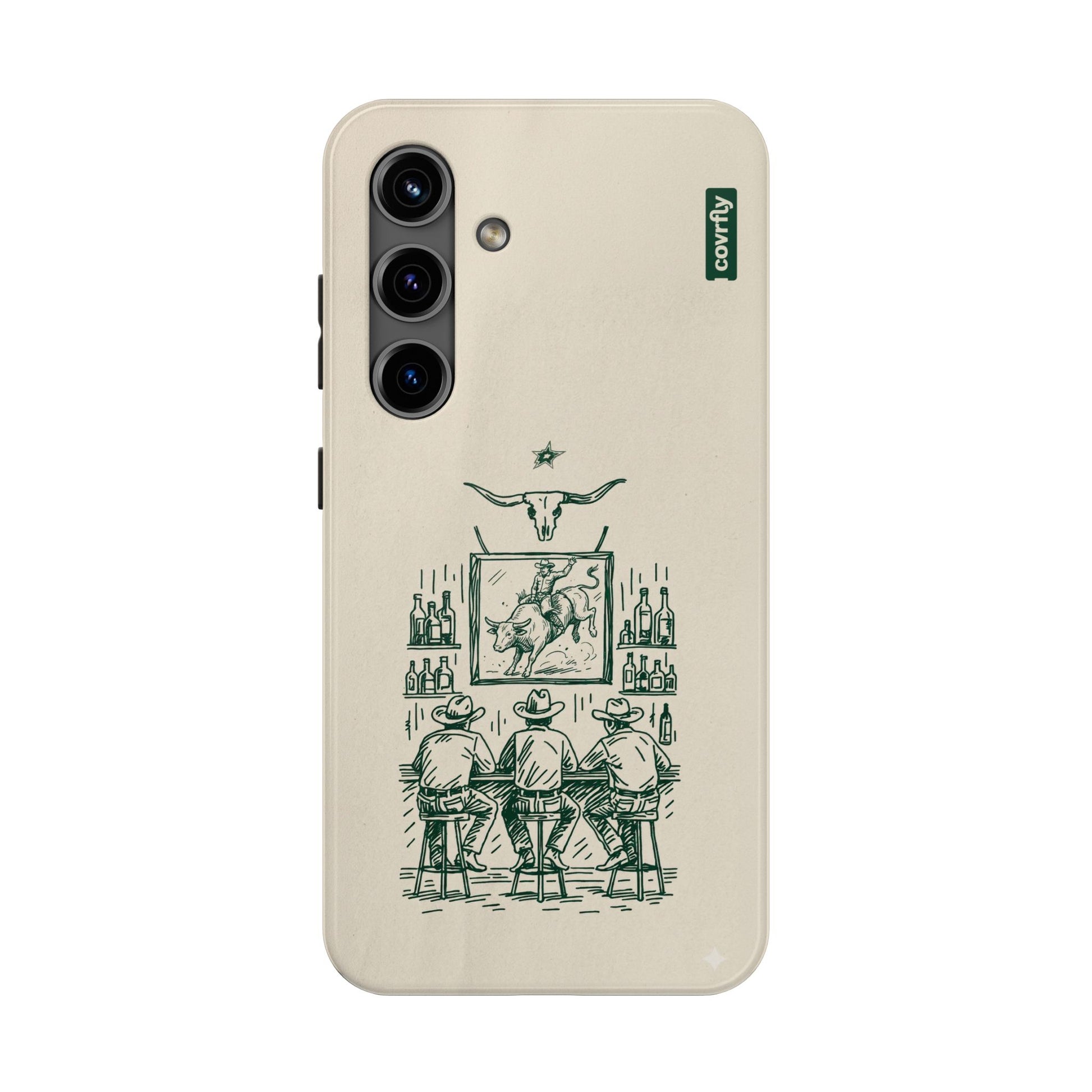 Funda Tres Sillas para Galaxy S24 - View 1 - Diseño Premium covrfly