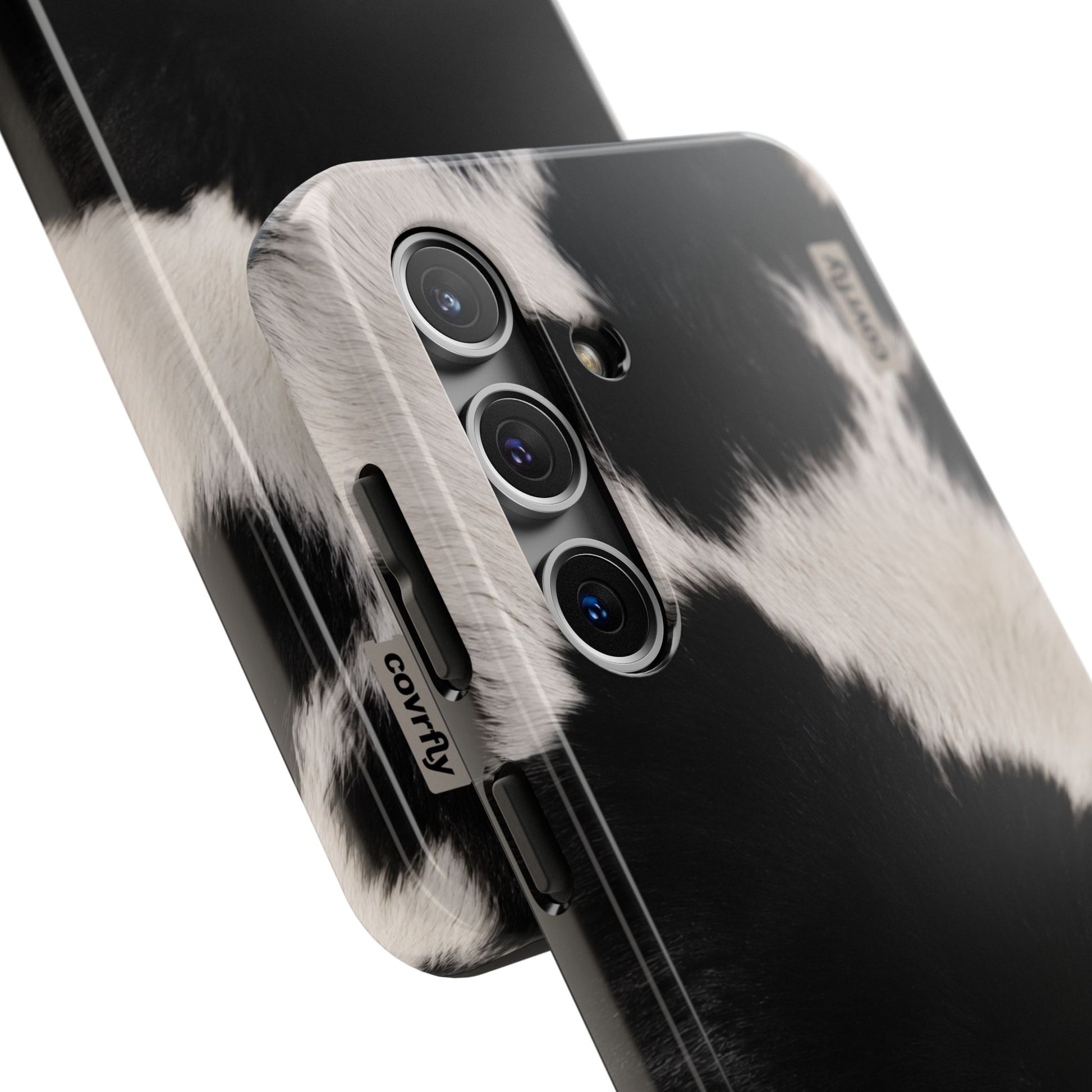 Funda Blanco, negro, punto. para Galaxy S24+ - View 2 - Diseño Premium covrfly