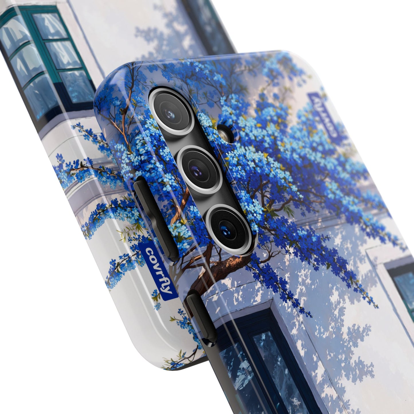 Funda Flores & Ruedas para Galaxy S24+ - View 2 - Diseño Premium covrfly