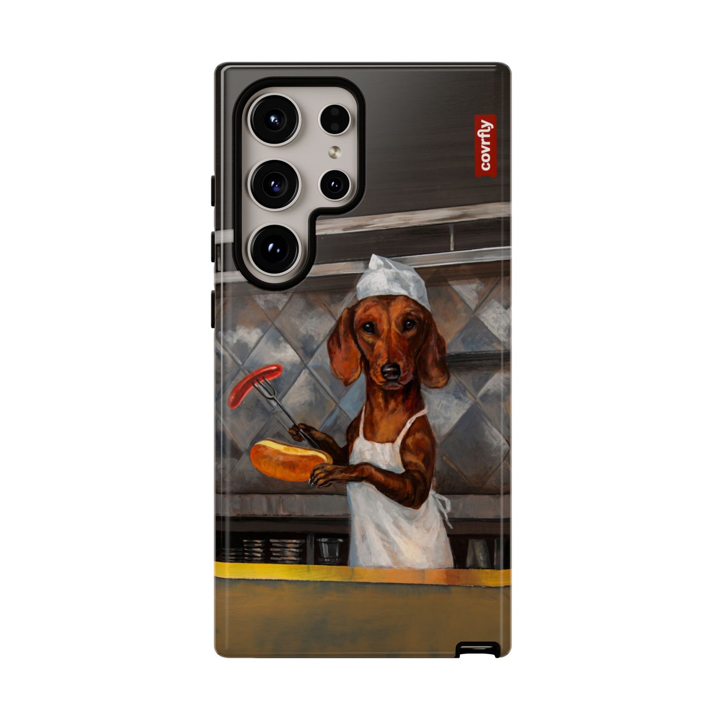 Funda Chef Salchicha para Galaxy S24 Ultra - View 1 - Diseño Premium covrfly