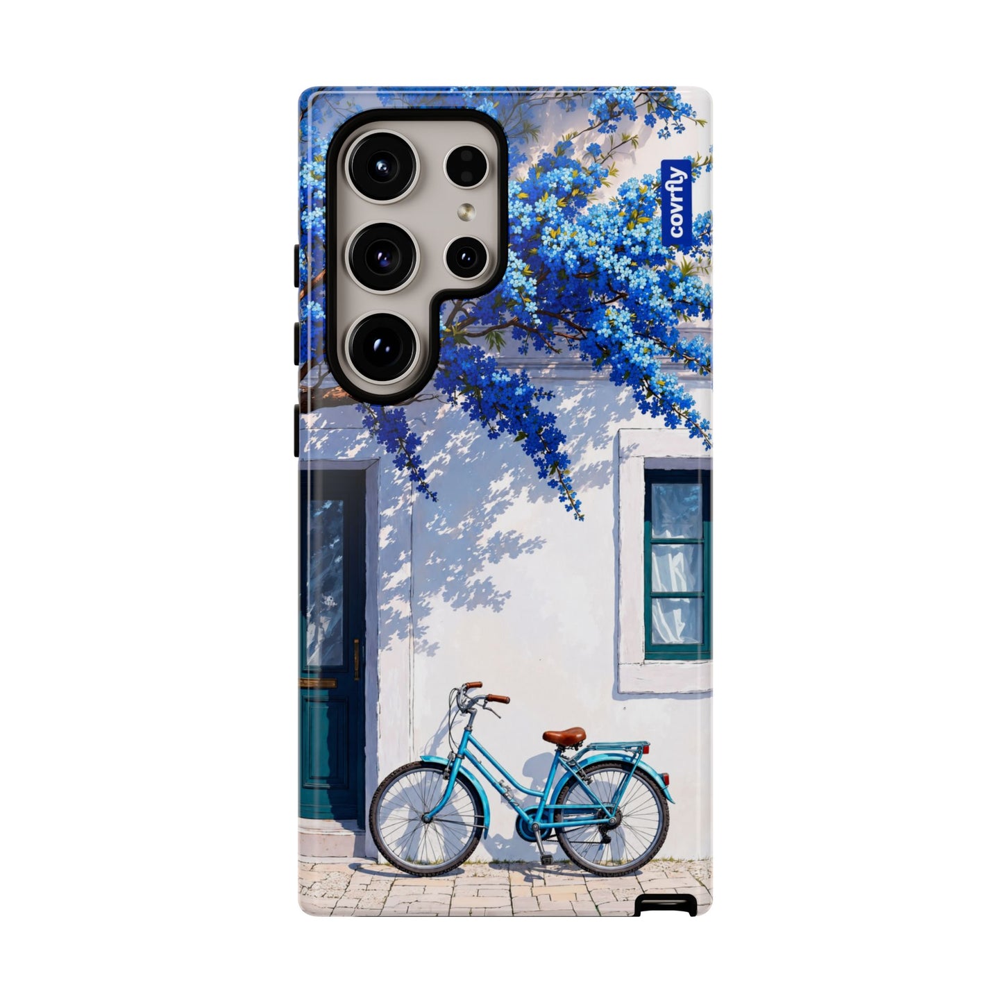Funda Flores & Ruedas para Galaxy S24 Ultra - View 1 - Diseño Premium covrfly