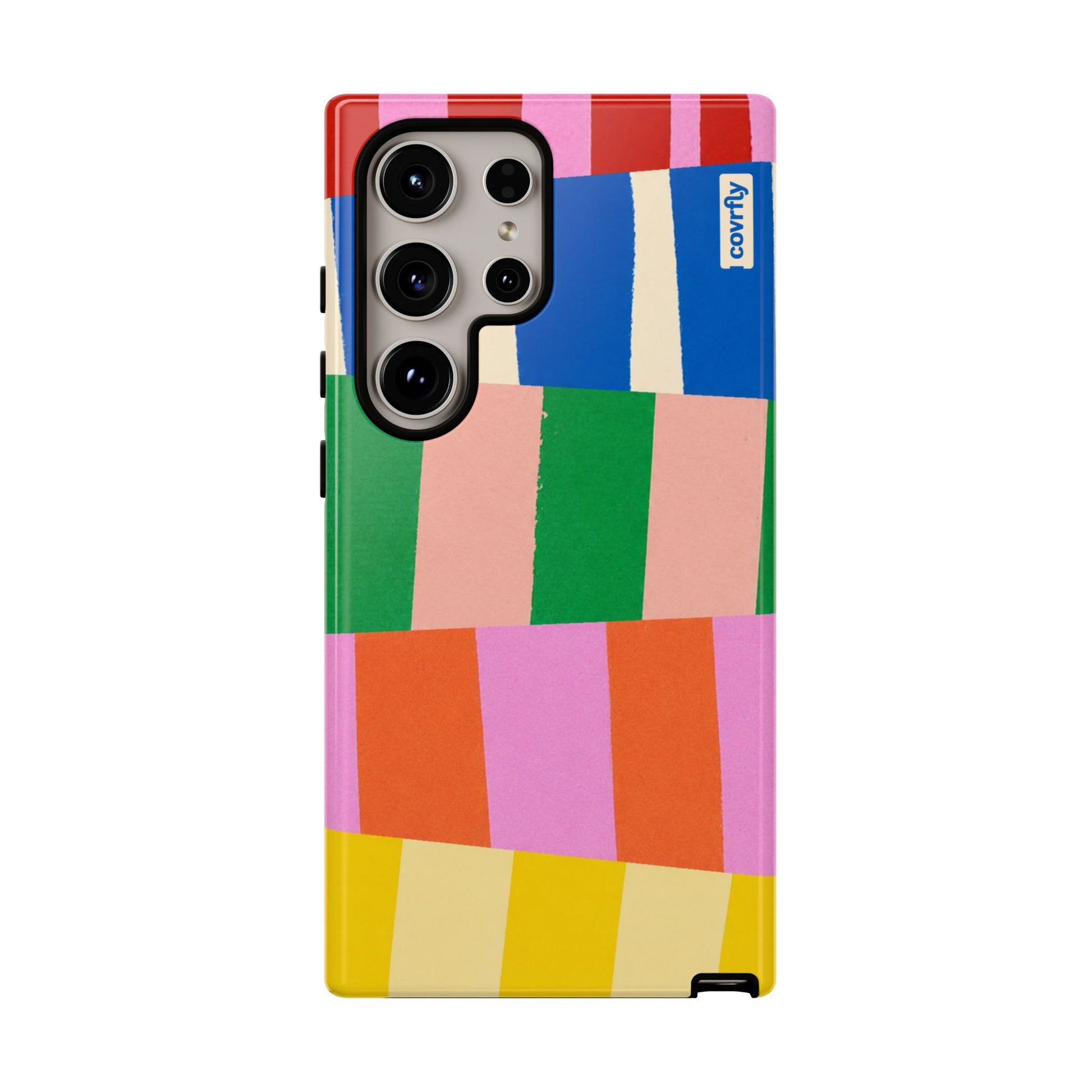 Funda Franjas Rotas para Galaxy S24 Ultra - View 1 - Diseño Premium covrfly