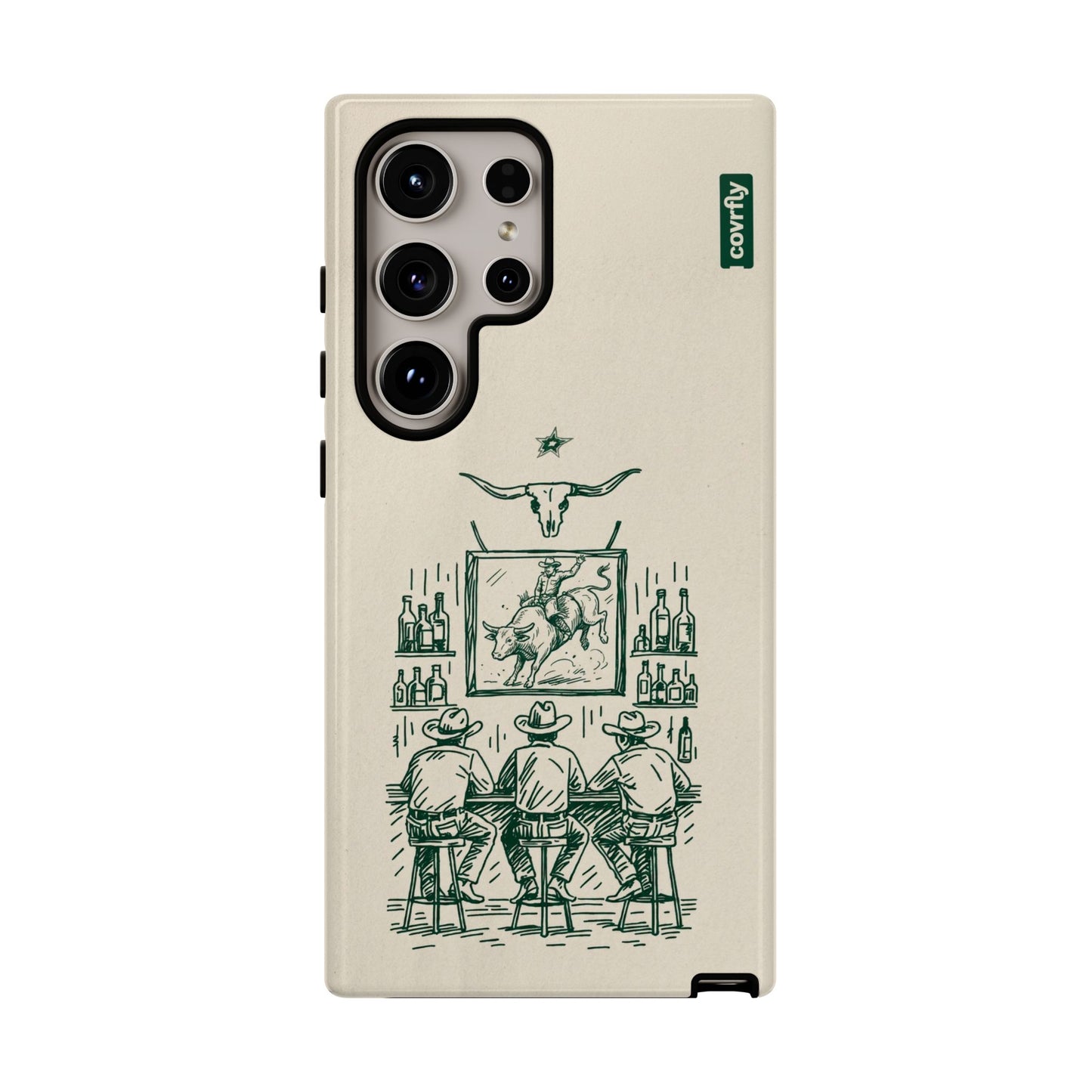 Funda Tres Sillas para Galaxy S24 Ultra - View 1 - Diseño Premium covrfly