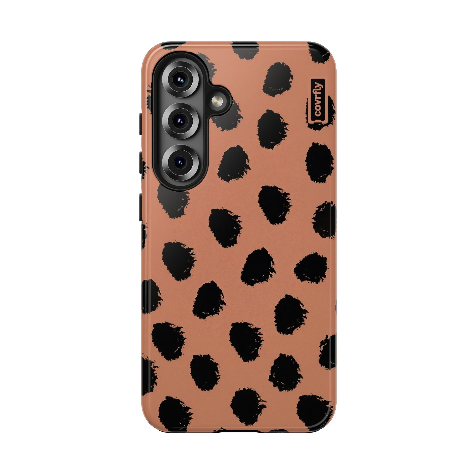 Funda Caos Terracota para Galaxy S25 - View 1 - Diseño Premium covrfly