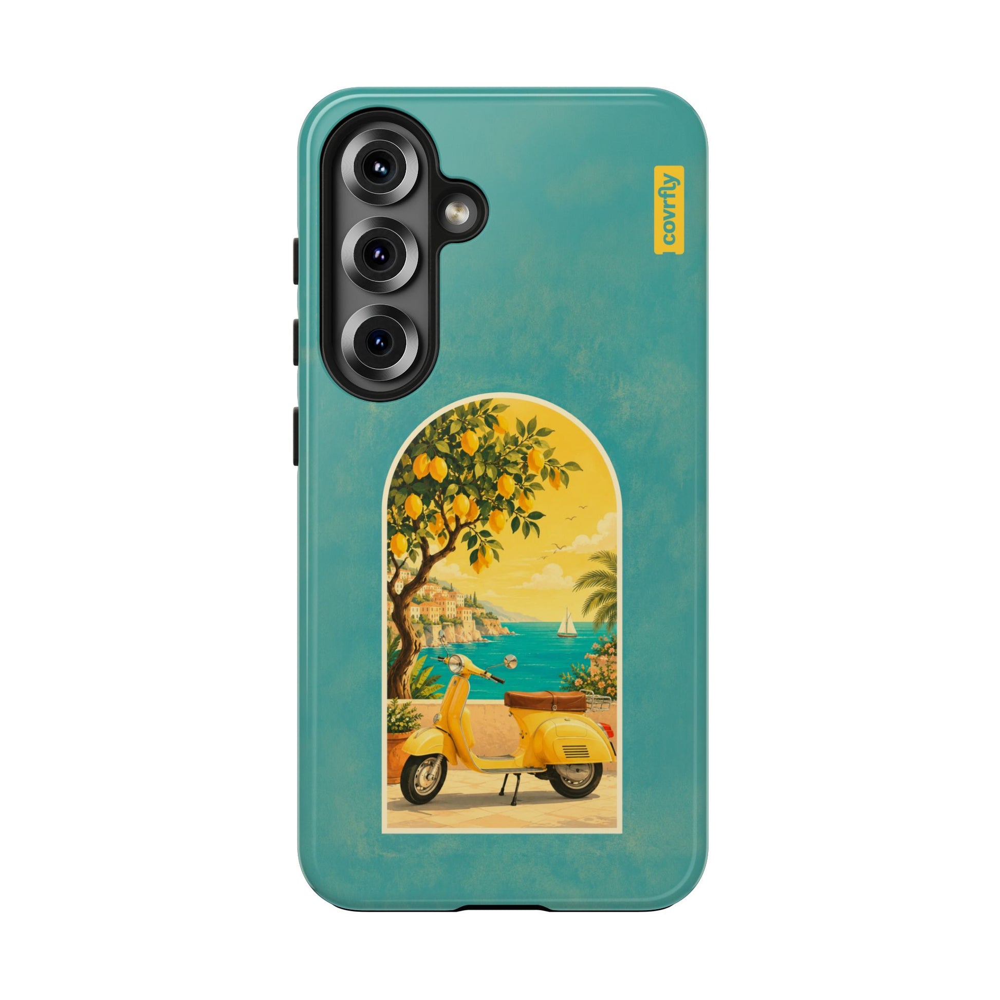 Funda Costa Quieta para Galaxy S25 - View 1 - Diseño Premium covrfly