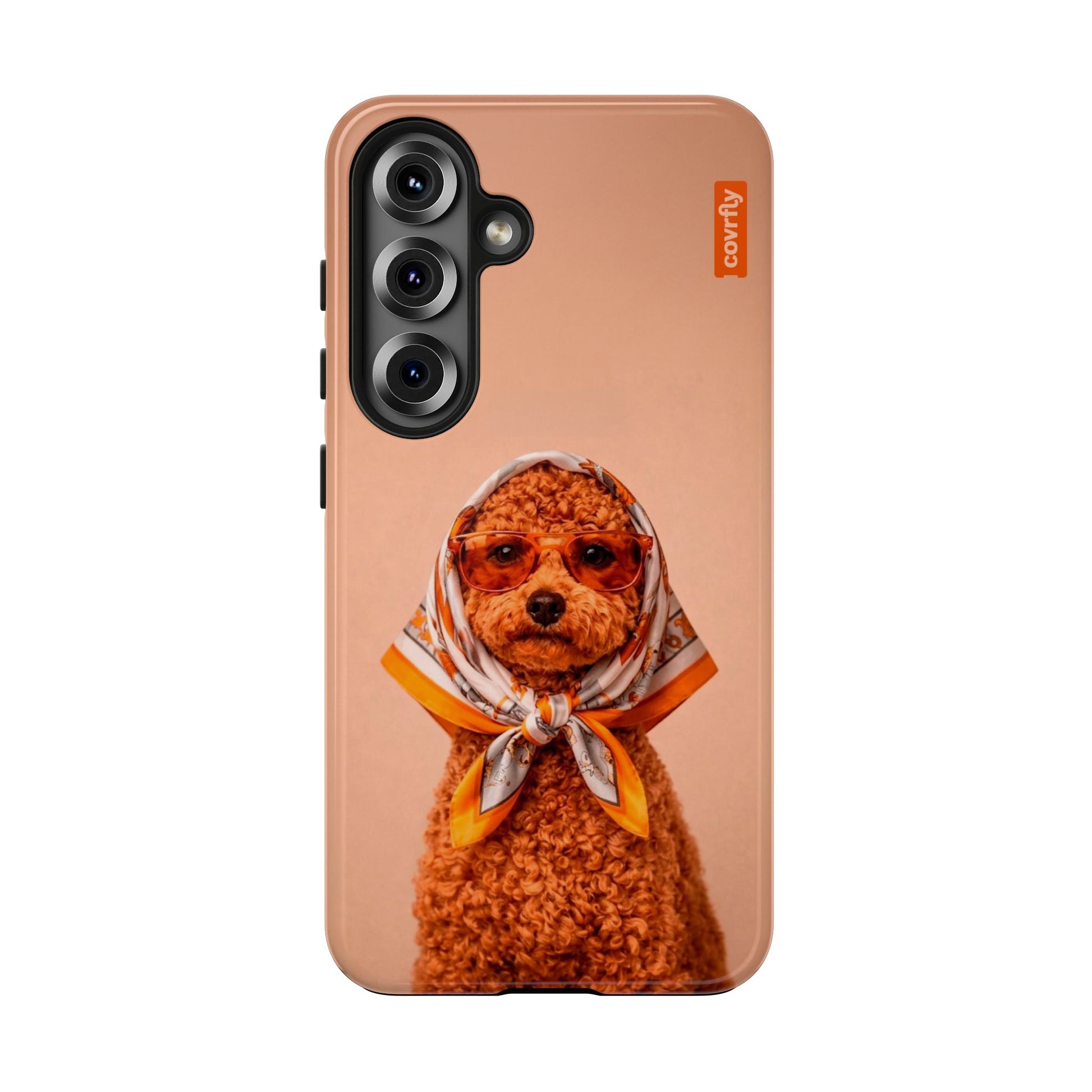 Funda Couture Pup para Galaxy S25 - View 1 - Diseño Premium covrfly