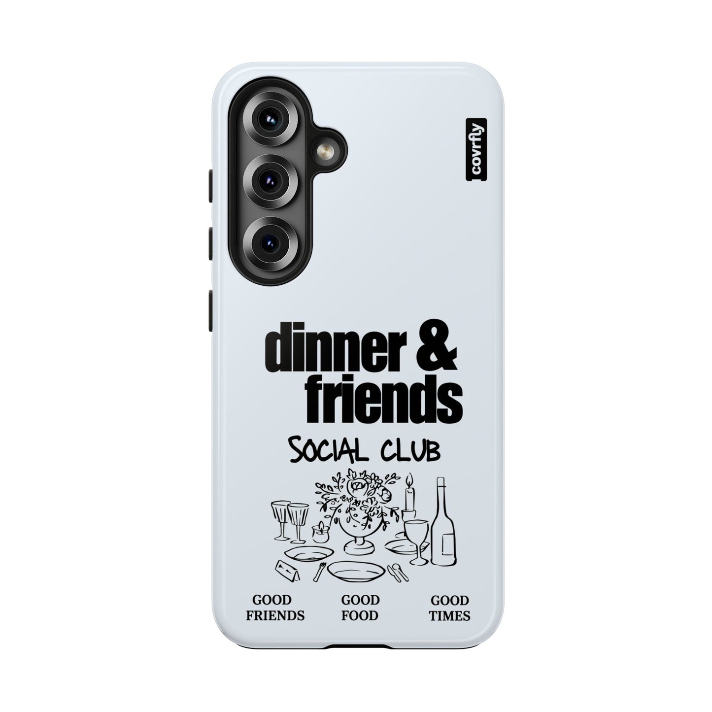 Funda Dinner & Friends para Galaxy S25 - View 1 - Diseño Premium covrfly