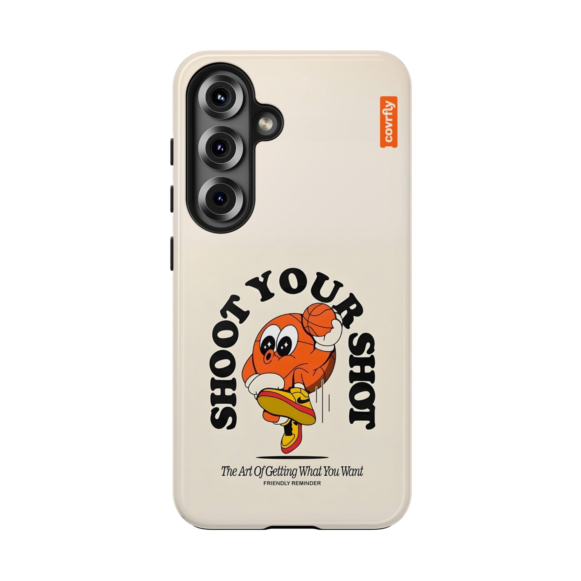 Funda Shoot Your Shot para Galaxy S25 - View 1 - Diseño Premium covrfly