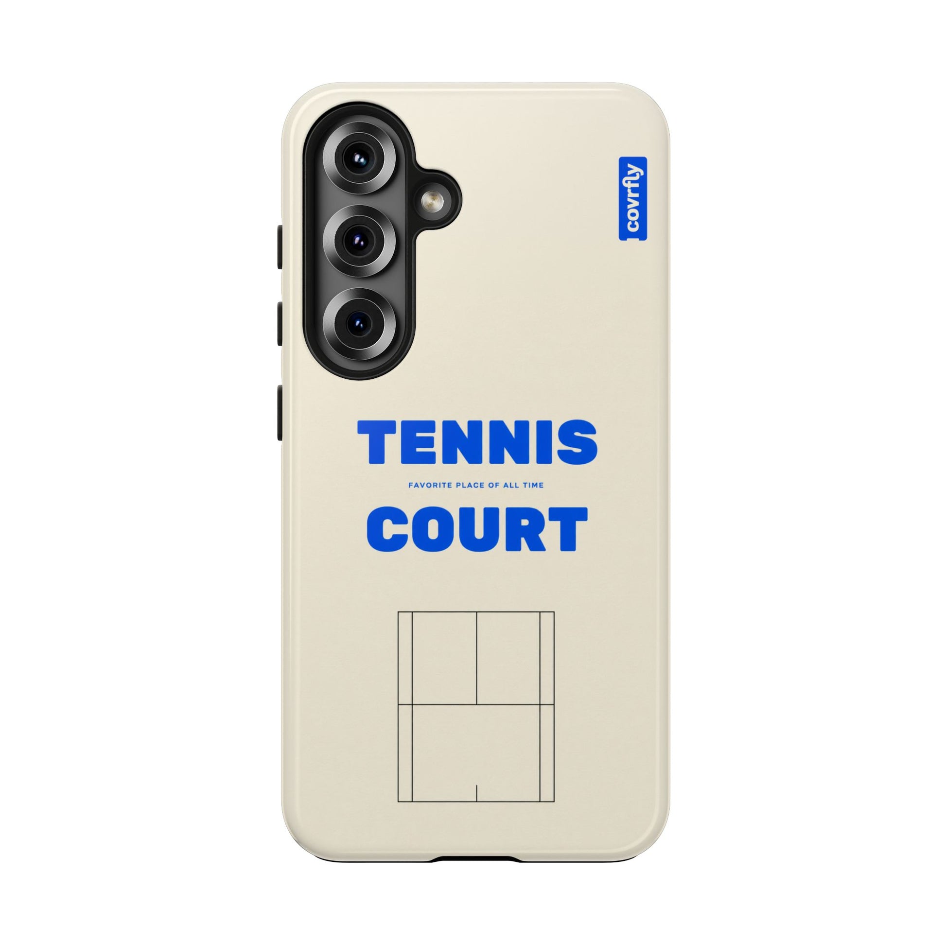 Funda Tennis Court para Galaxy S25 - View 1 - Diseño Premium covrfly