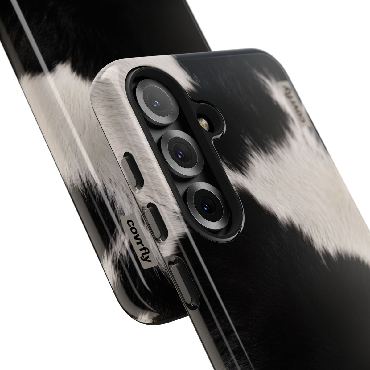 Funda Blanco, negro, punto. para Galaxy S25+ - View 2 - Diseño Premium covrfly